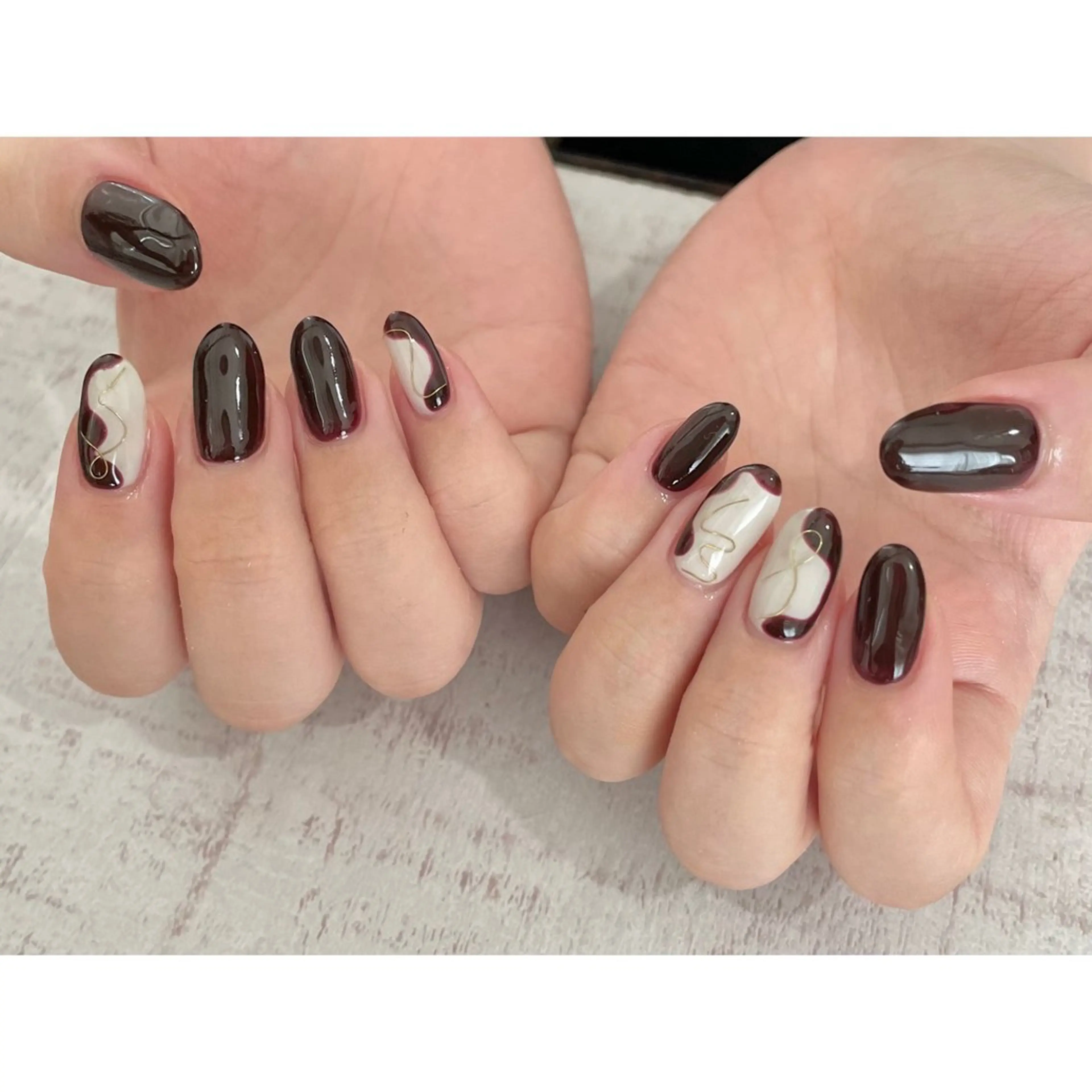 ネイル 𖡼 yumenoのネイルデザイン