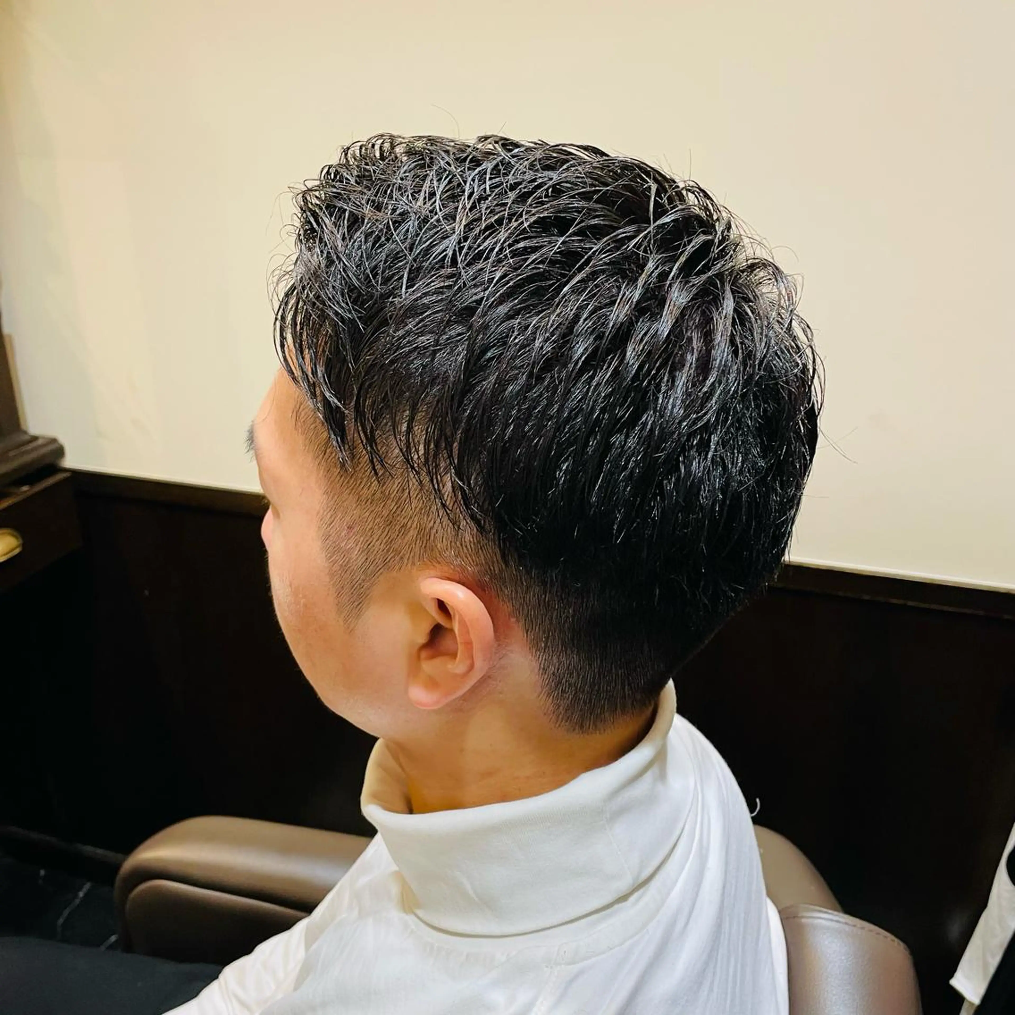 ショート メンズ premium barber表参道店所属・新田 梨乃のヘアスタイル