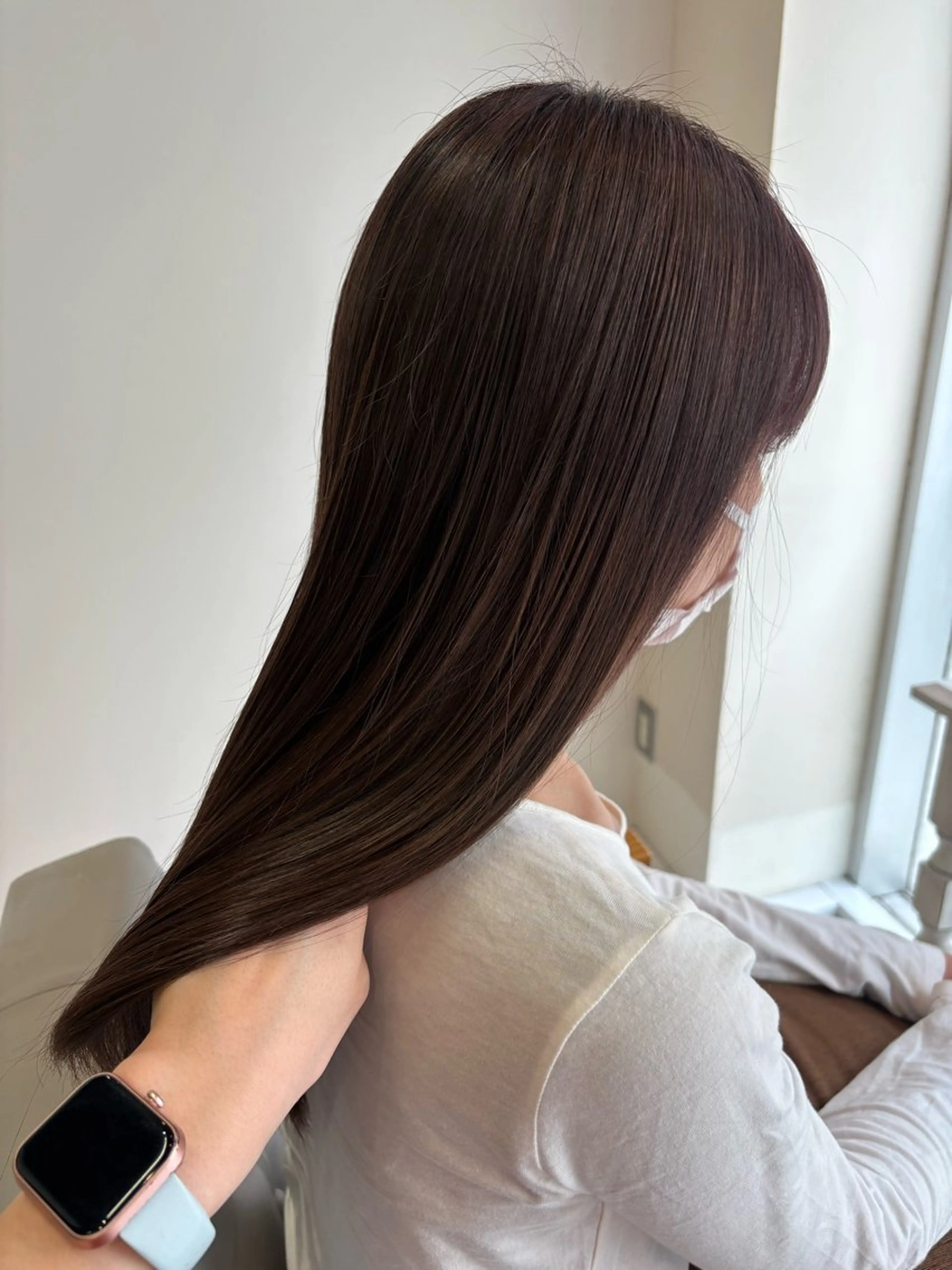 ロング カラー アッシュ アッシュブラウン ブラウンカラー ヘアカラー トリートメント 髪質改善Cherie 🫧似合わせ🫧仙台のヘアスタイル