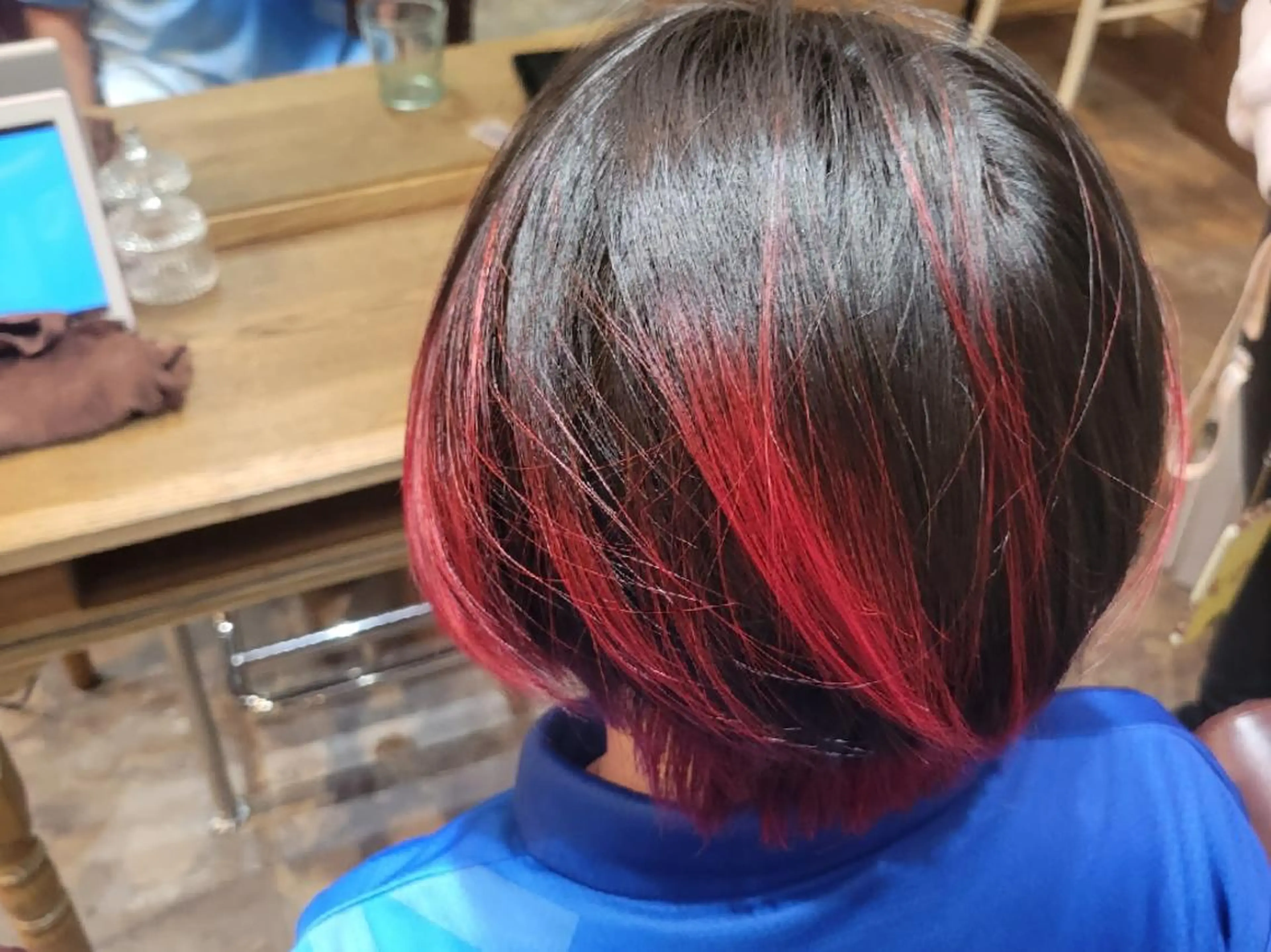 カラー メンズ キッズ エミタス ☆のヘアスタイル