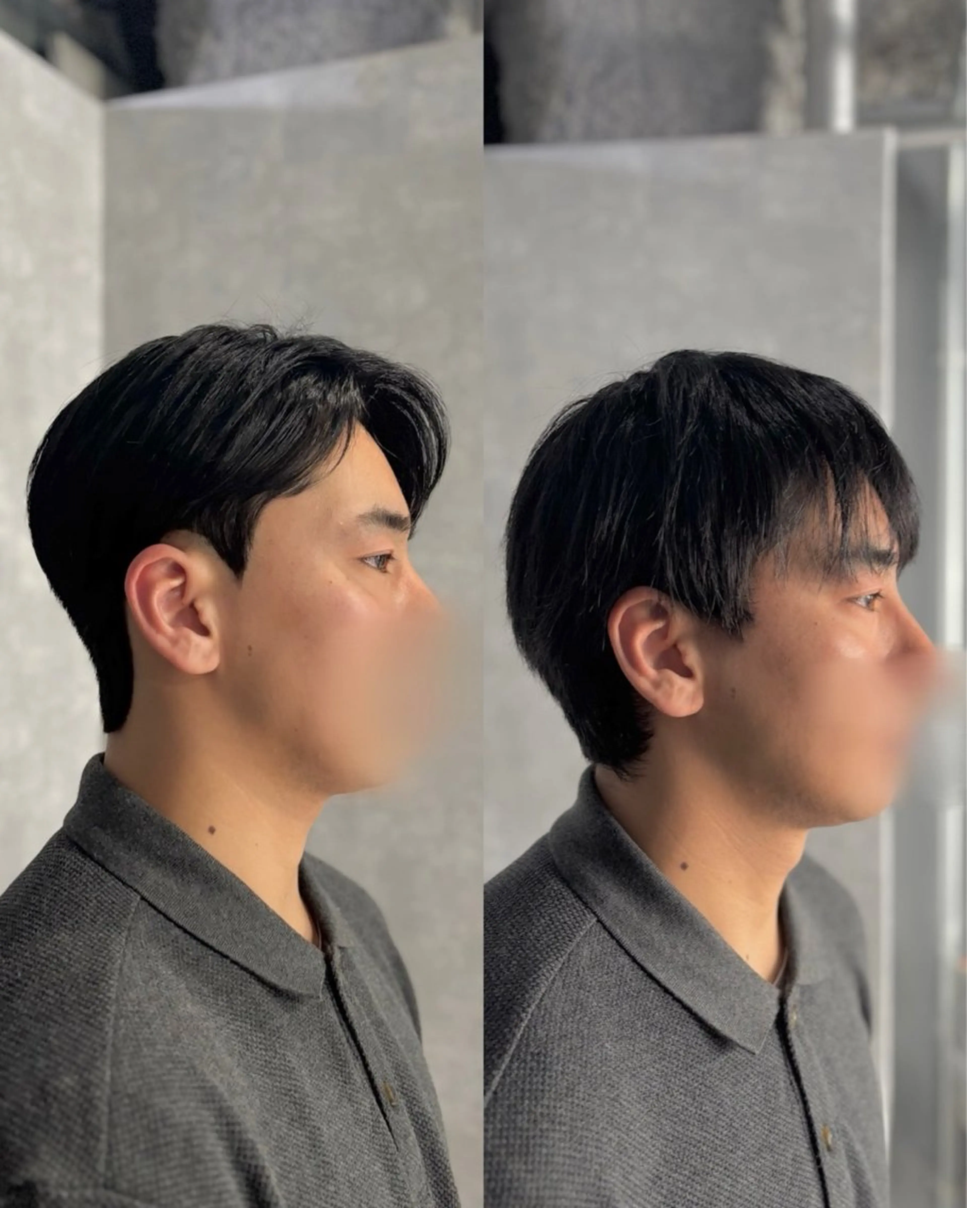 ショート パーマ メンズ カット パーマ 韓国メンズヘア/ ダウンパーマ/歩夢のヘアスタイル