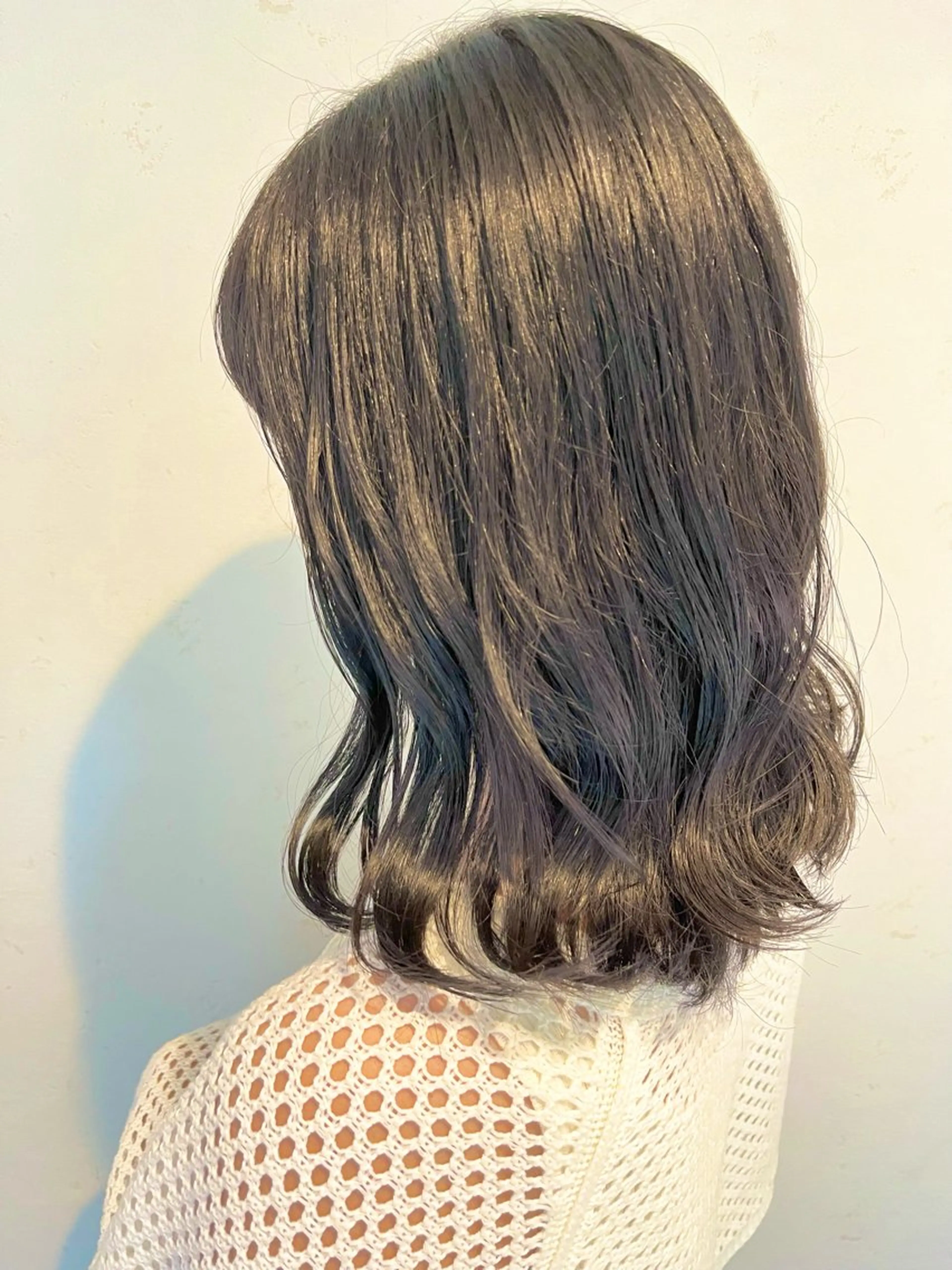 ミディアム カラー The book hand salon所属・伊藤 さやかのヘアスタイル