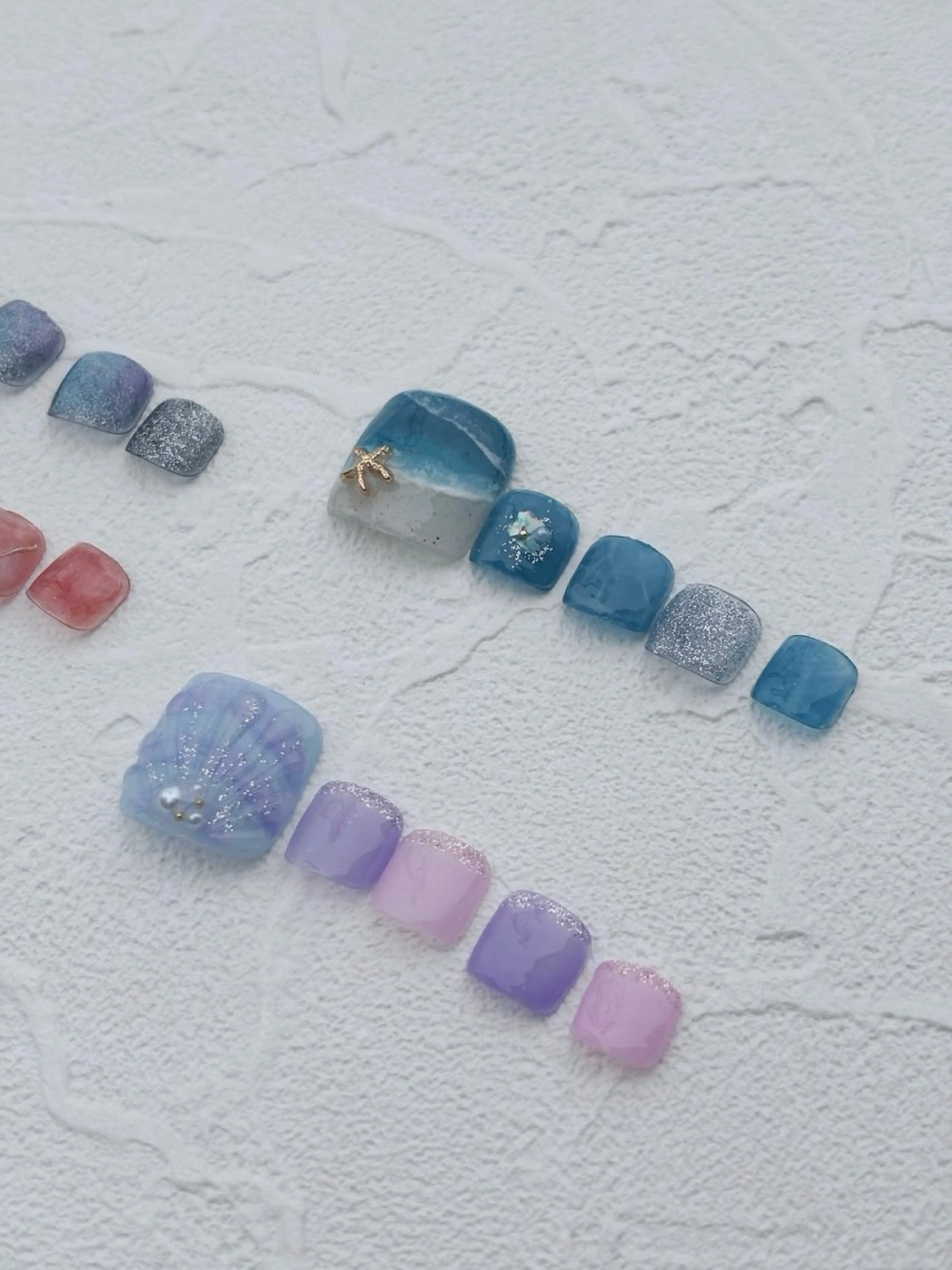 ネイル フットネイル フットネイル nail salon Lanaのネイルデザイン