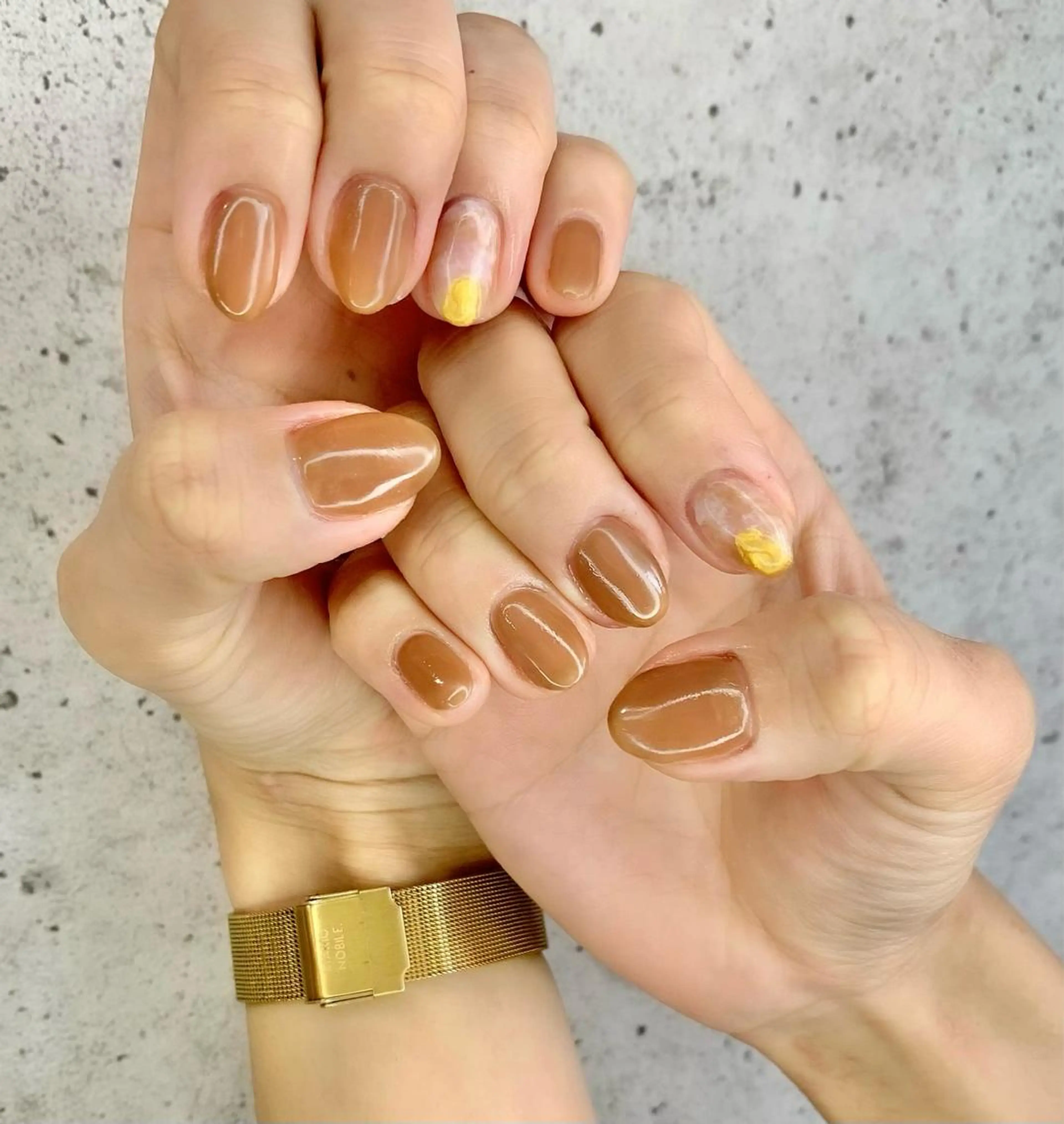 ネイル キラキラネイル 韓国ネイル ミラーネイル ニュアンスネイル オフィスネイル ハンドネイル Nail Salon　Ｋのネイルデザイン