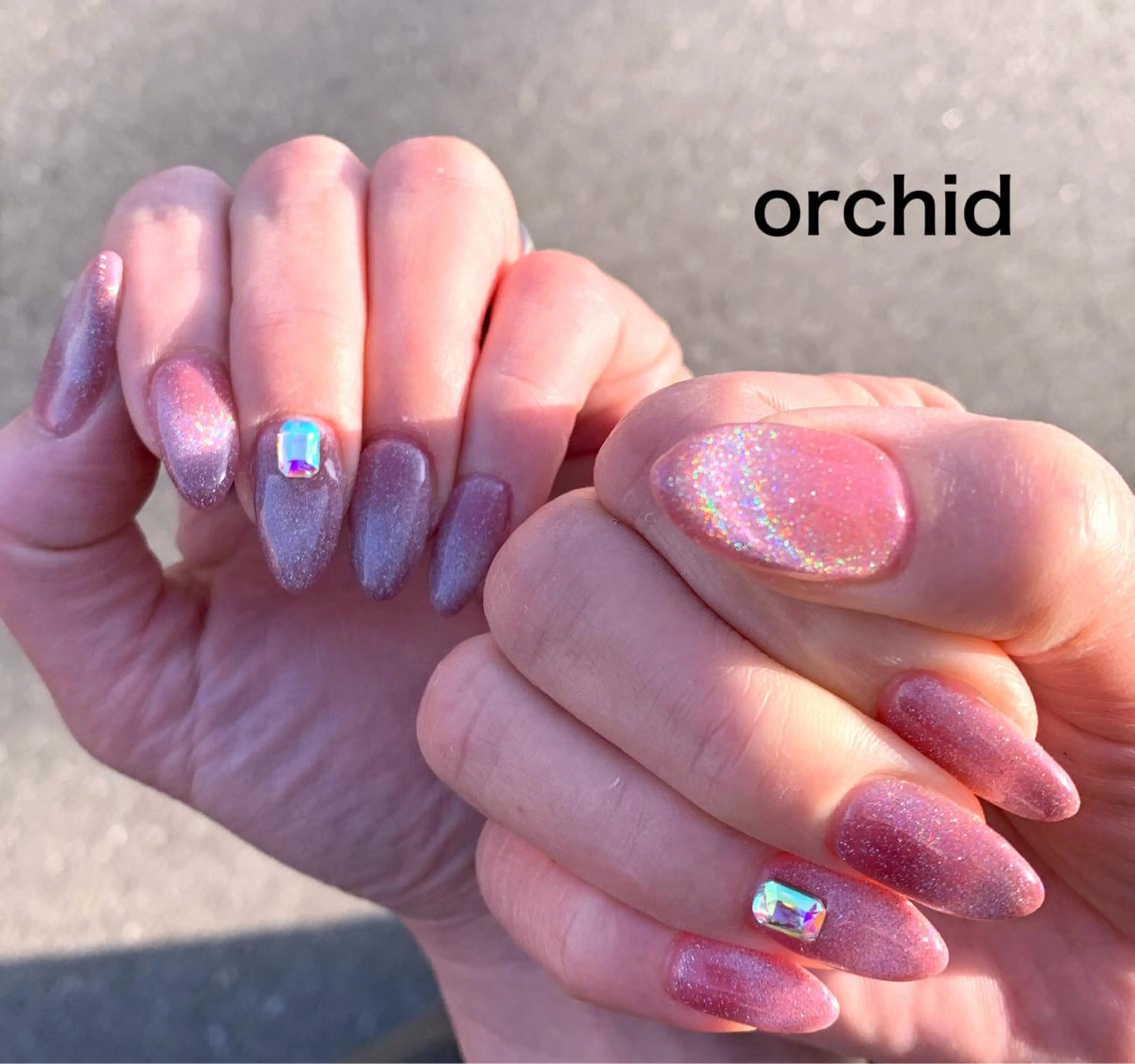 ネイル orchid ♡オーキッドのネイルデザイン