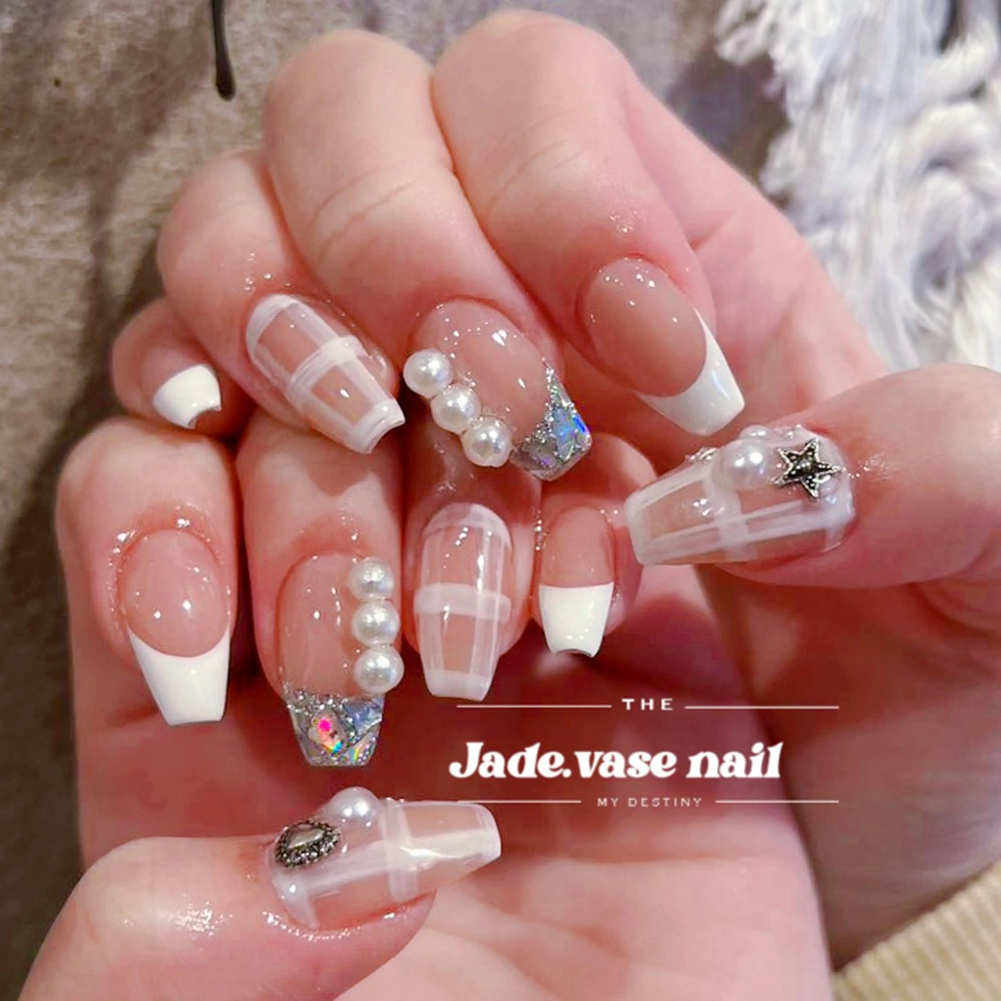 ネイル ハンドネイル ハンドケア ✰Jade.vase 银座のネイルデザイン