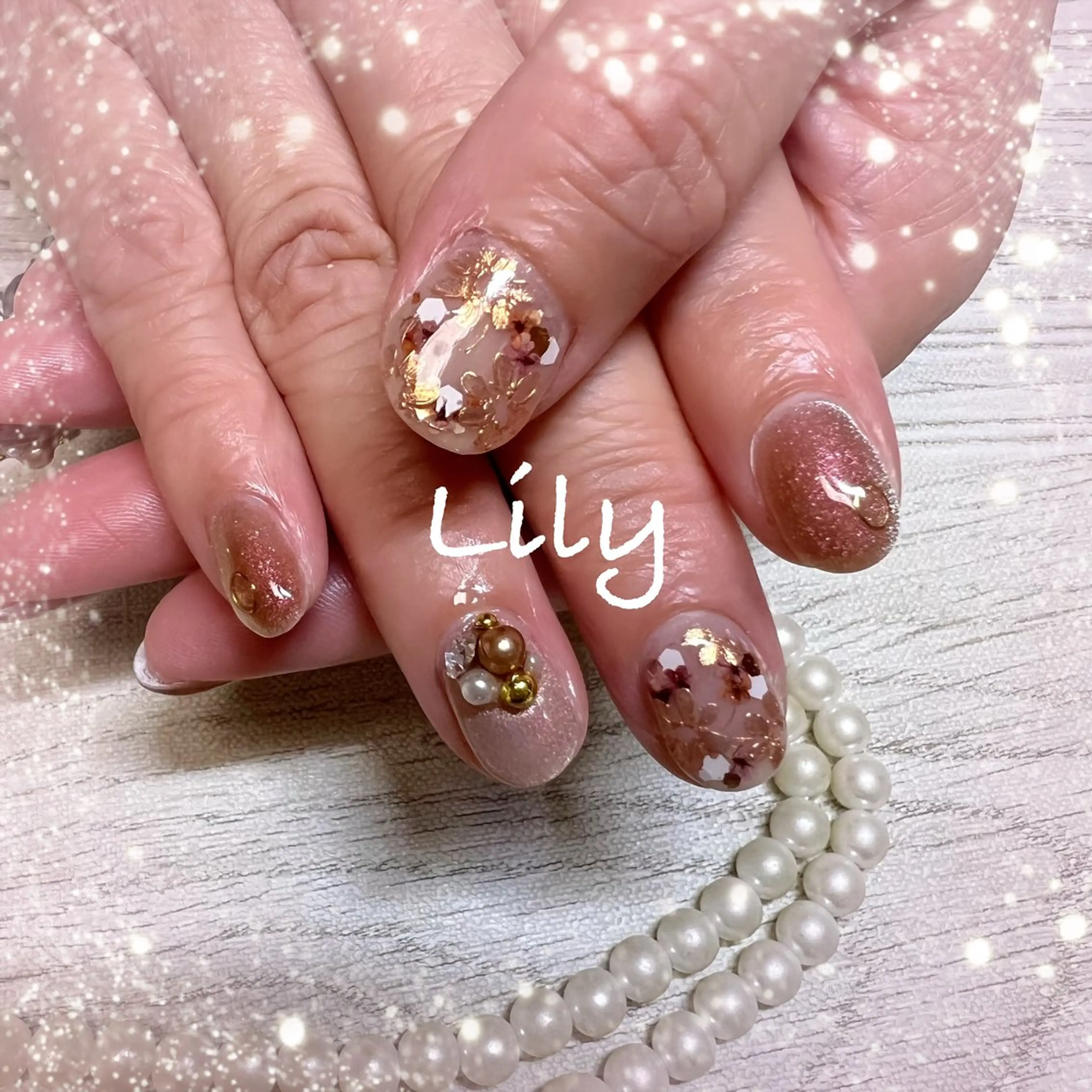 ネイル ハンドネイル Nailsalon Lilyのネイルデザイン