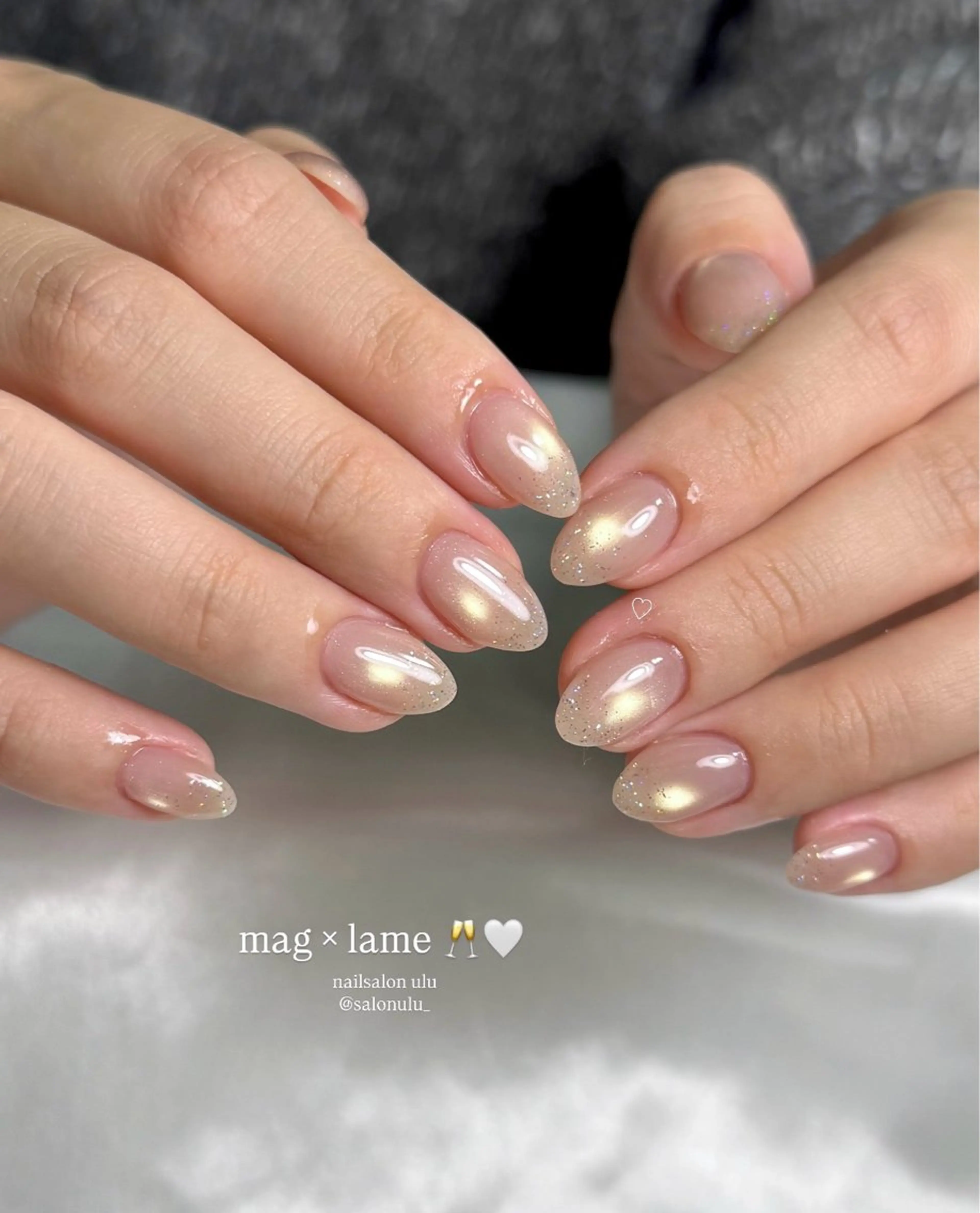 ネイル マグネットネイル ハンドネイル nailsalon uluのネイルデザイン