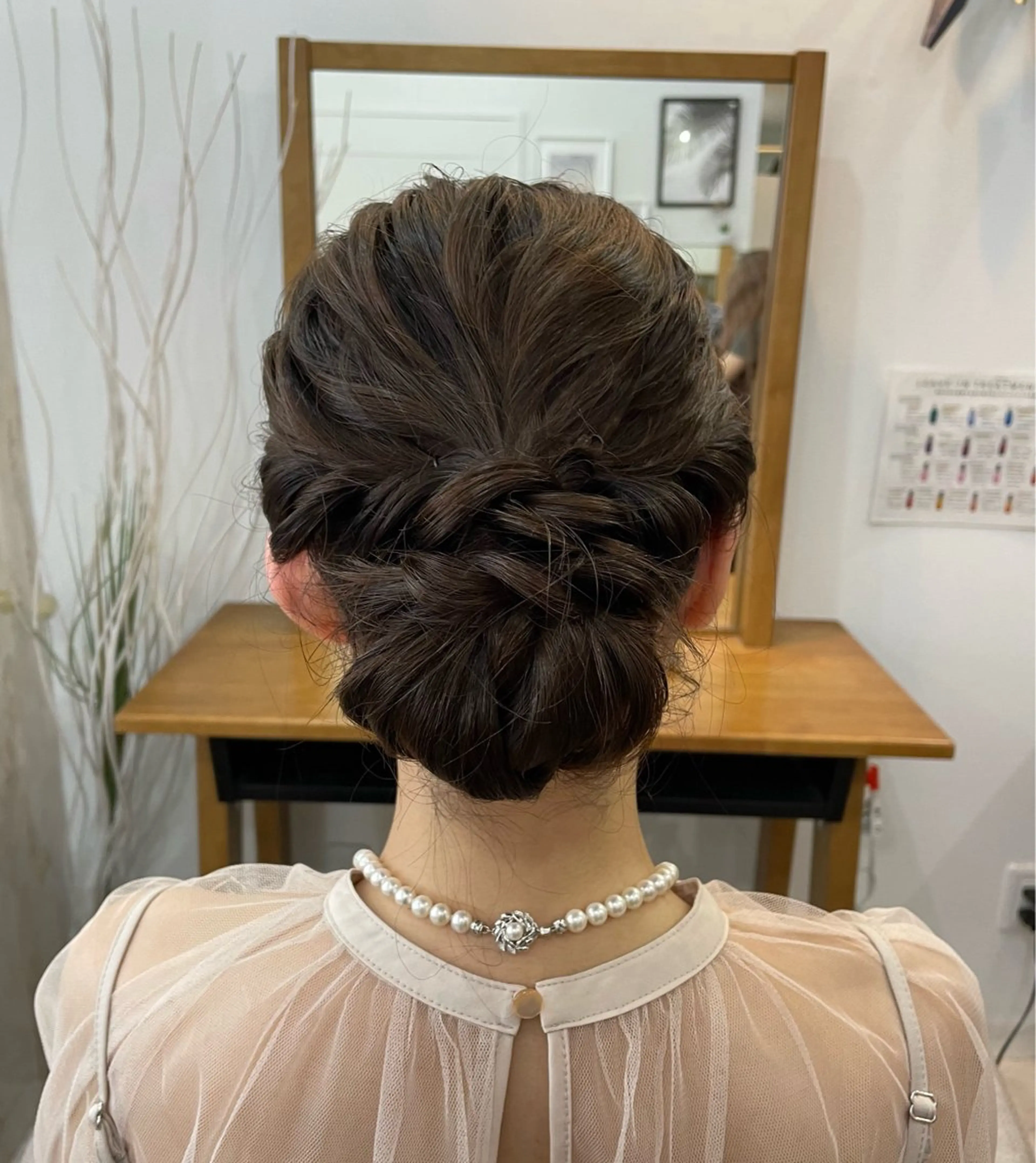 セミロング ヘアセット NANA🍊/熊谷 /縮毛矯正/髪質改善のヘアスタイル