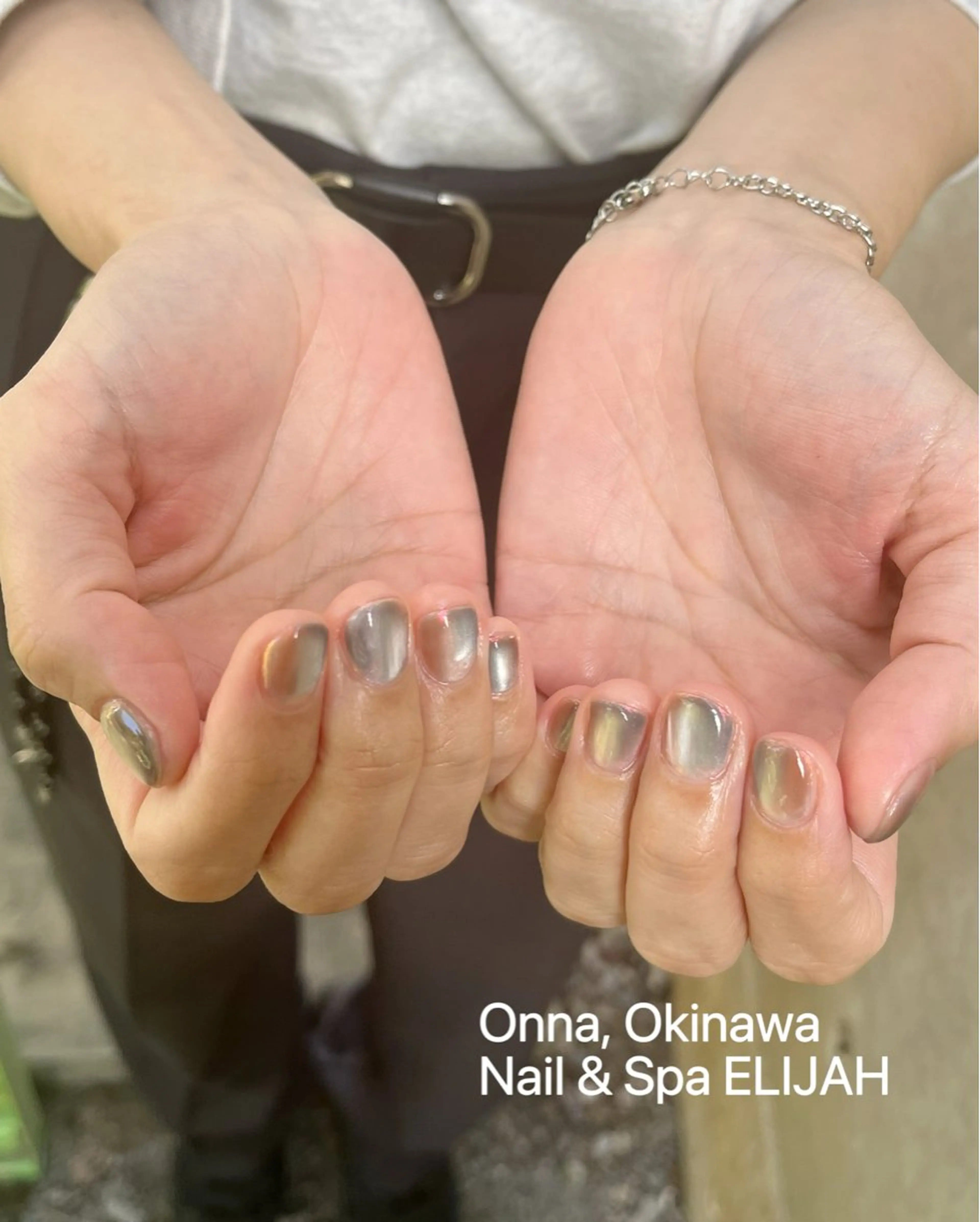 ネイル マグネットネイル Nail & Spa ELIJAH(ネイルアンドスパイライジャ)所属・ダンラップ新里 友簣乃のネイルデザイン