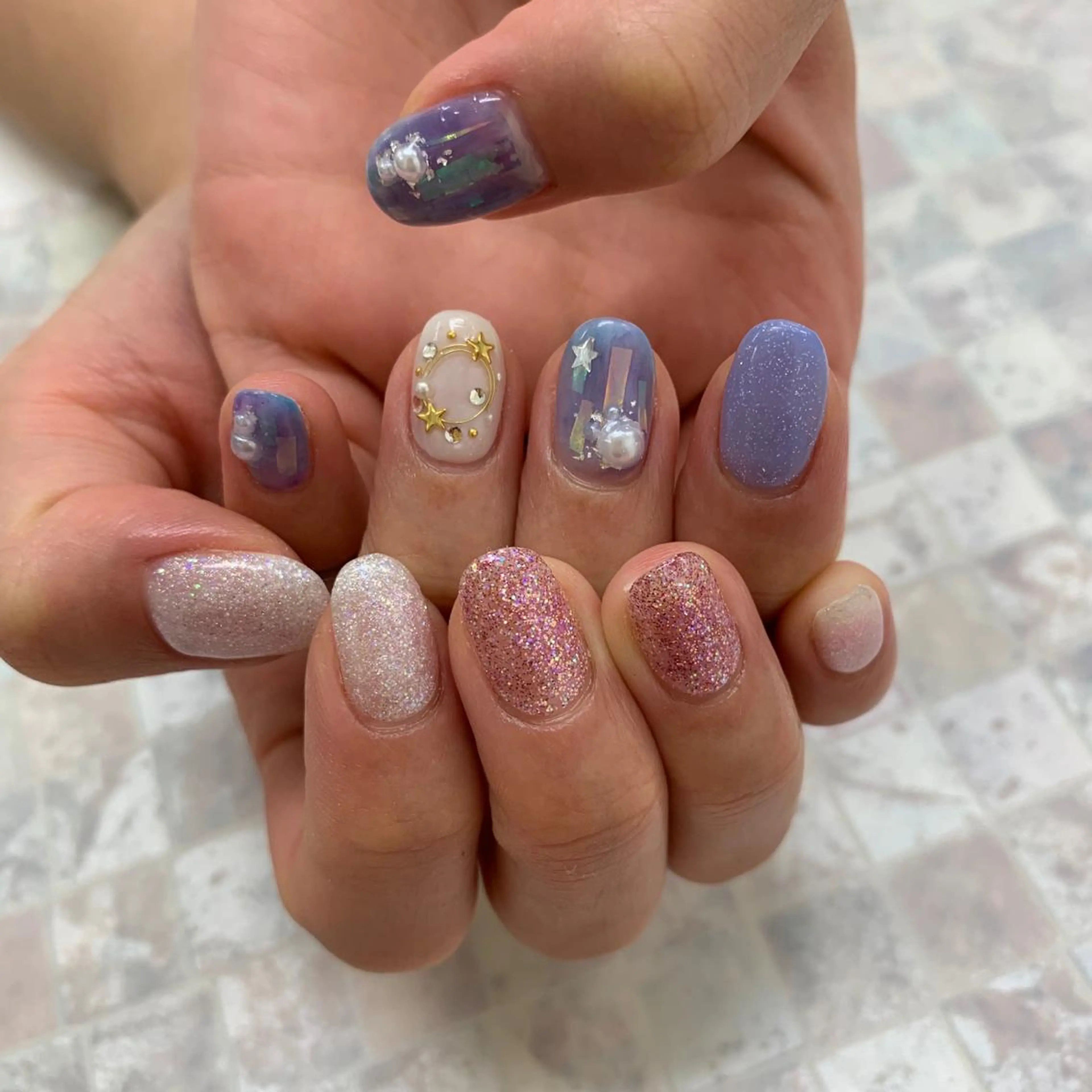 ネイル 五十嵐 美智のネイルデザイン