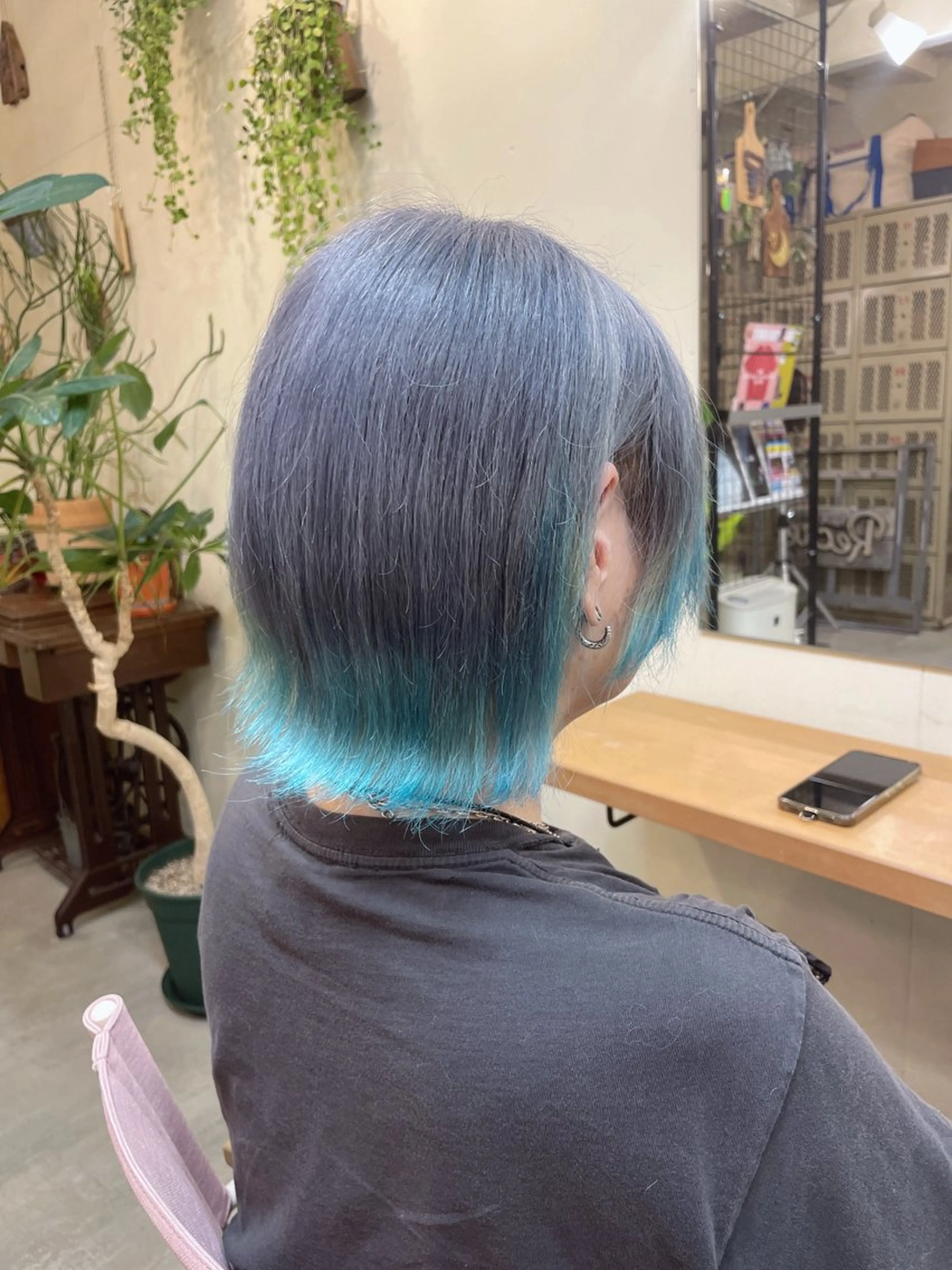 ショート 💖推しカラー💖 オタク美容師✂ゆづきのヘアスタイル