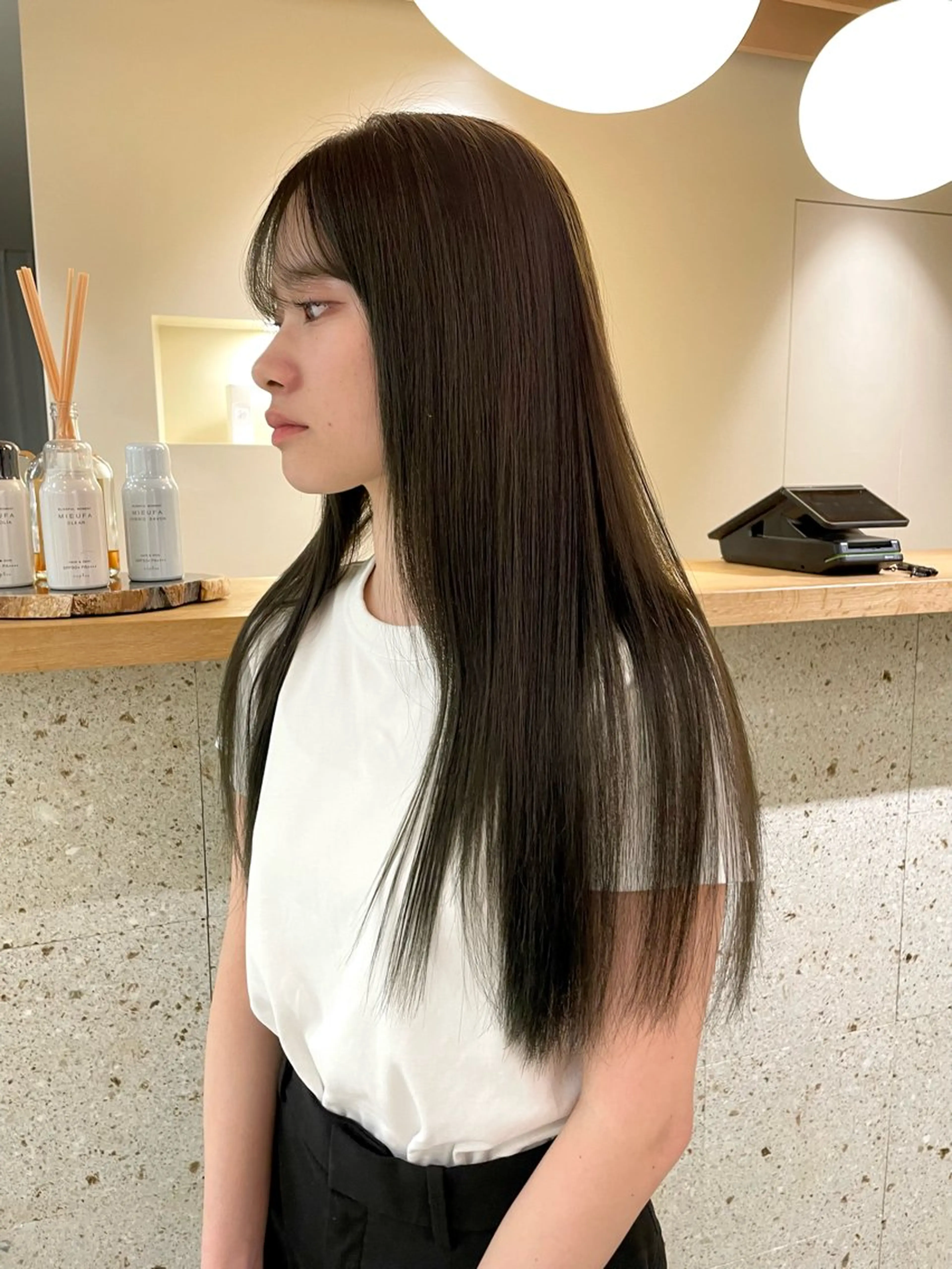 ミディアム 酸性ストレート 矢場町/酸性ストレー ト/髪質改善/リオのヘアスタイル