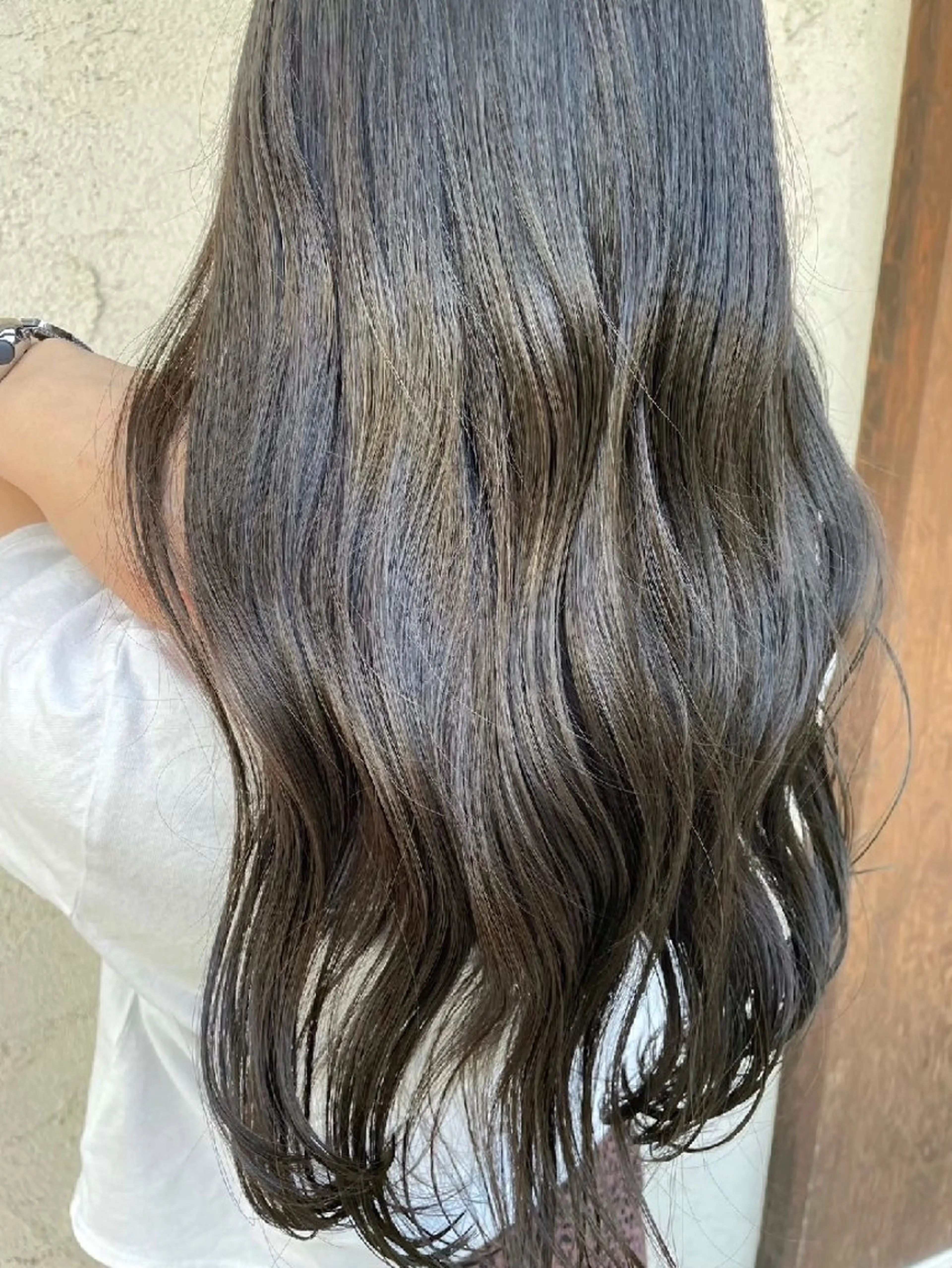 カラー 束感まつぱ🥑🤍 NATUKI🤍のマツエク・マツパデザイン