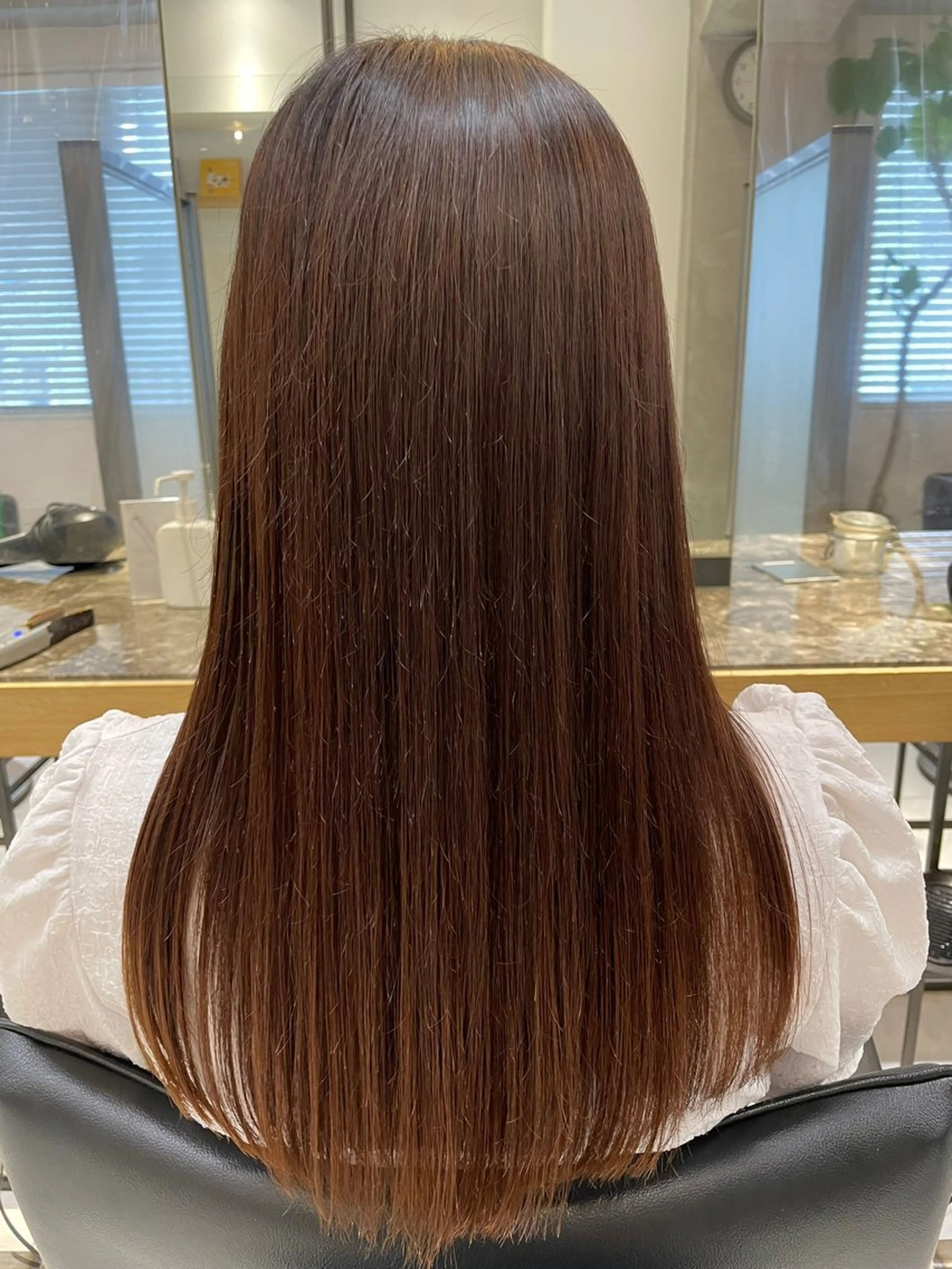 ロング カット 縮毛矯正 トリートメント 🦕小林 大地🦕のヘアスタイル