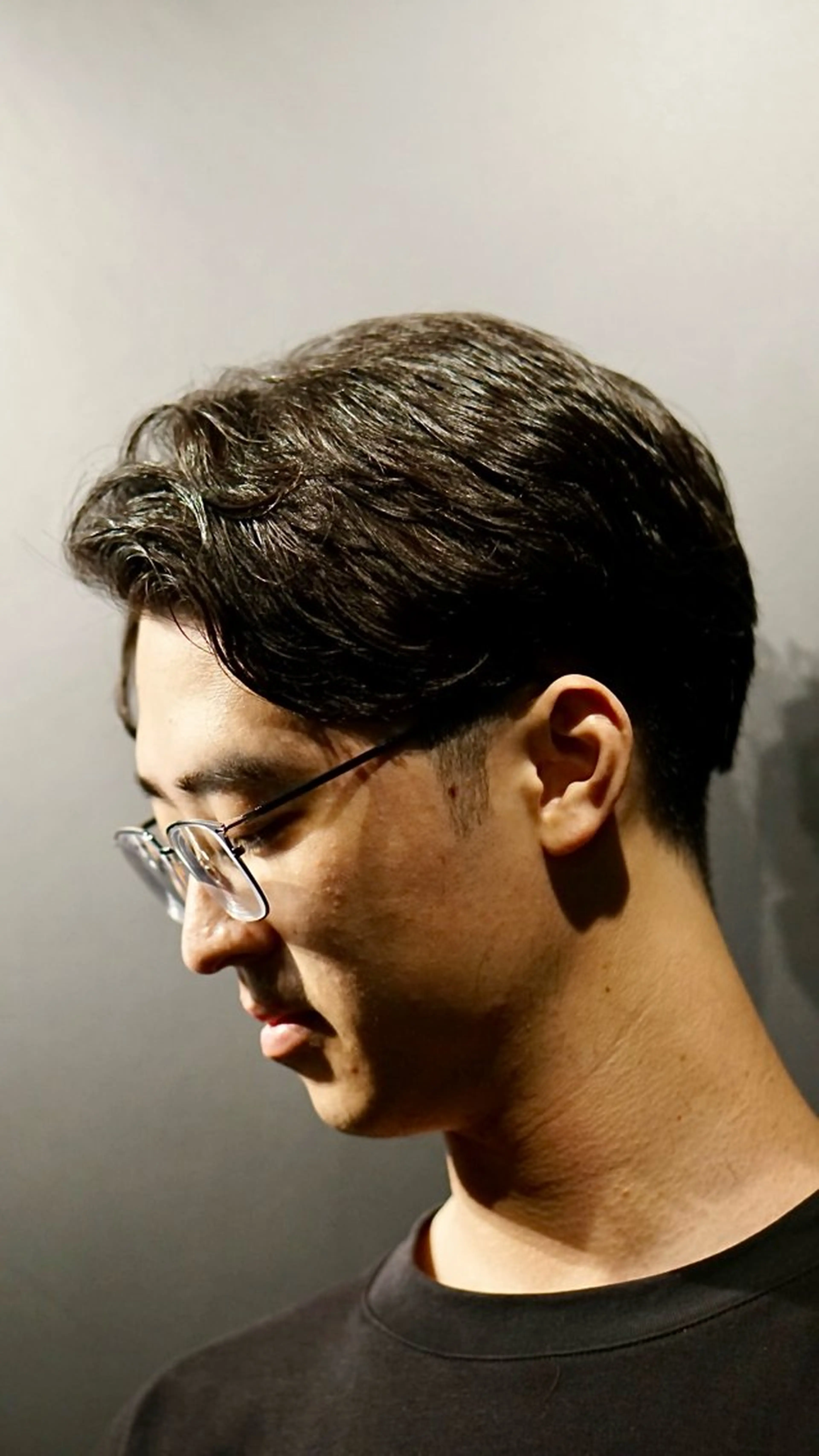 ツーブロックカット➕ニュアンスパーマ (トリートメントサービス)12100▶︎▶︎¥3000の写真