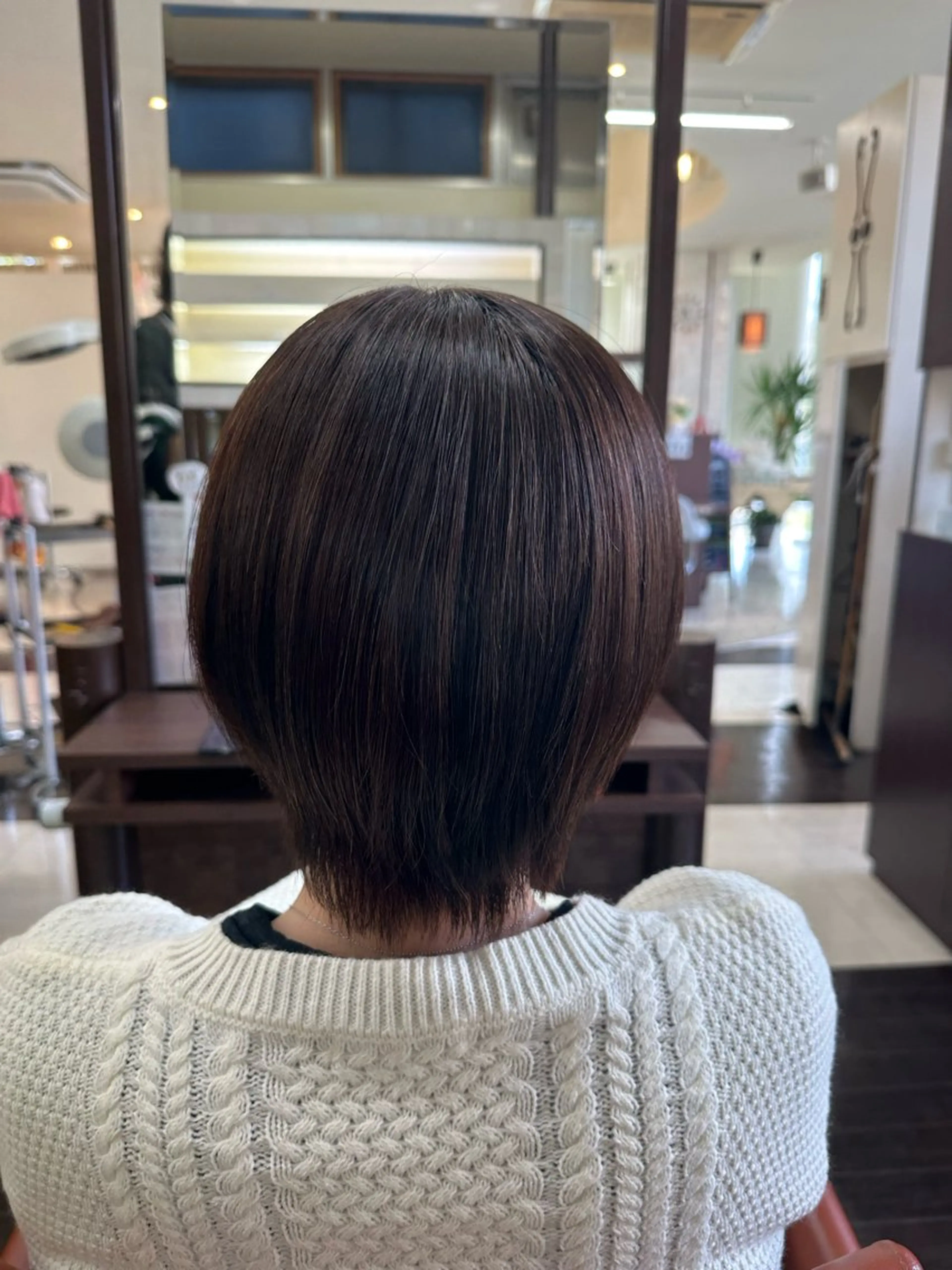 ショート 髪質改善 縮毛矯正 カット 縮毛矯正 トリートメント 成田で1番扱いやすい 髪へ導くみつきのヘアスタイル