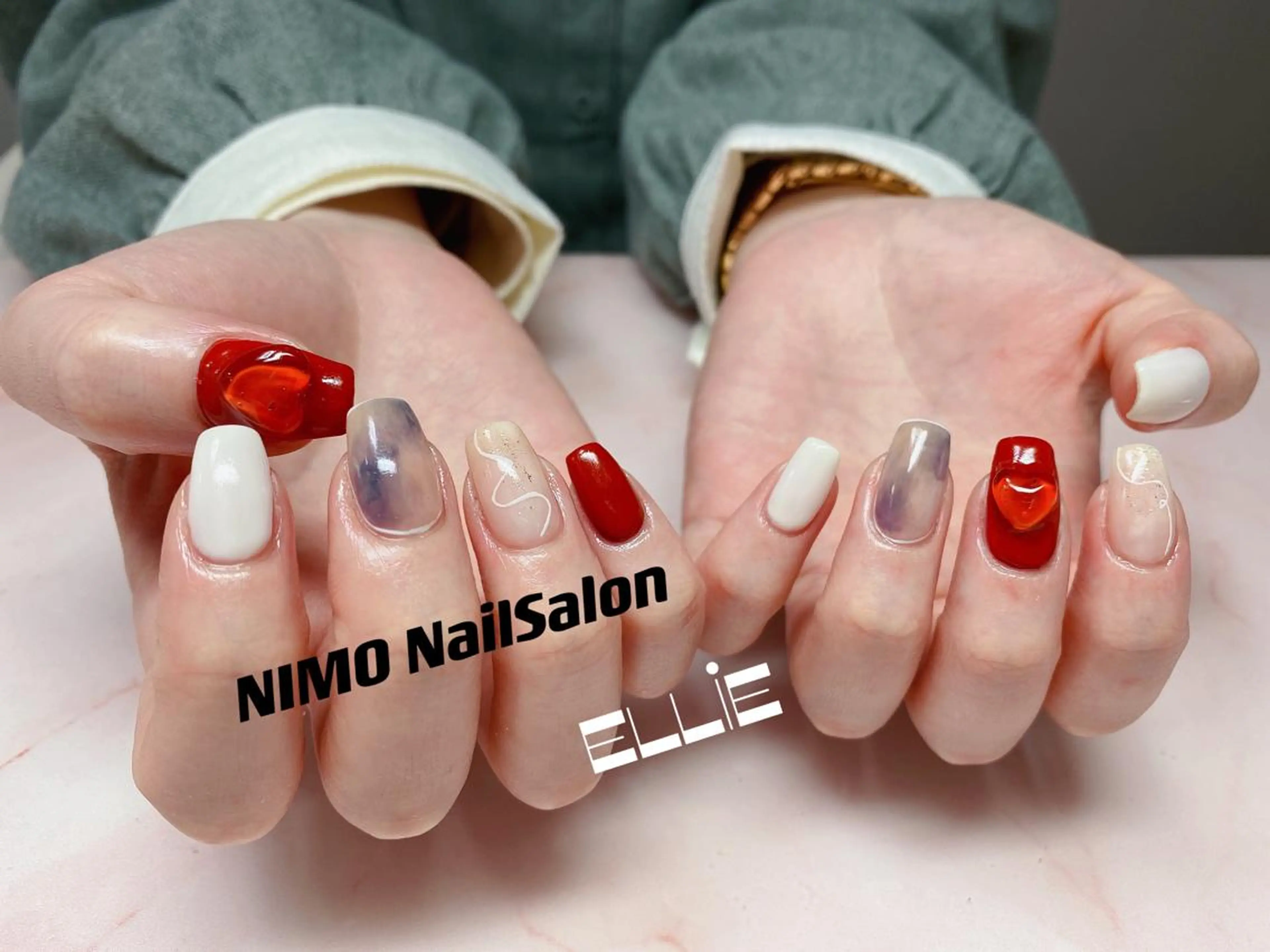 ネイル ハンドネイル ハンドケア ♡Ellie ♡のネイルデザイン