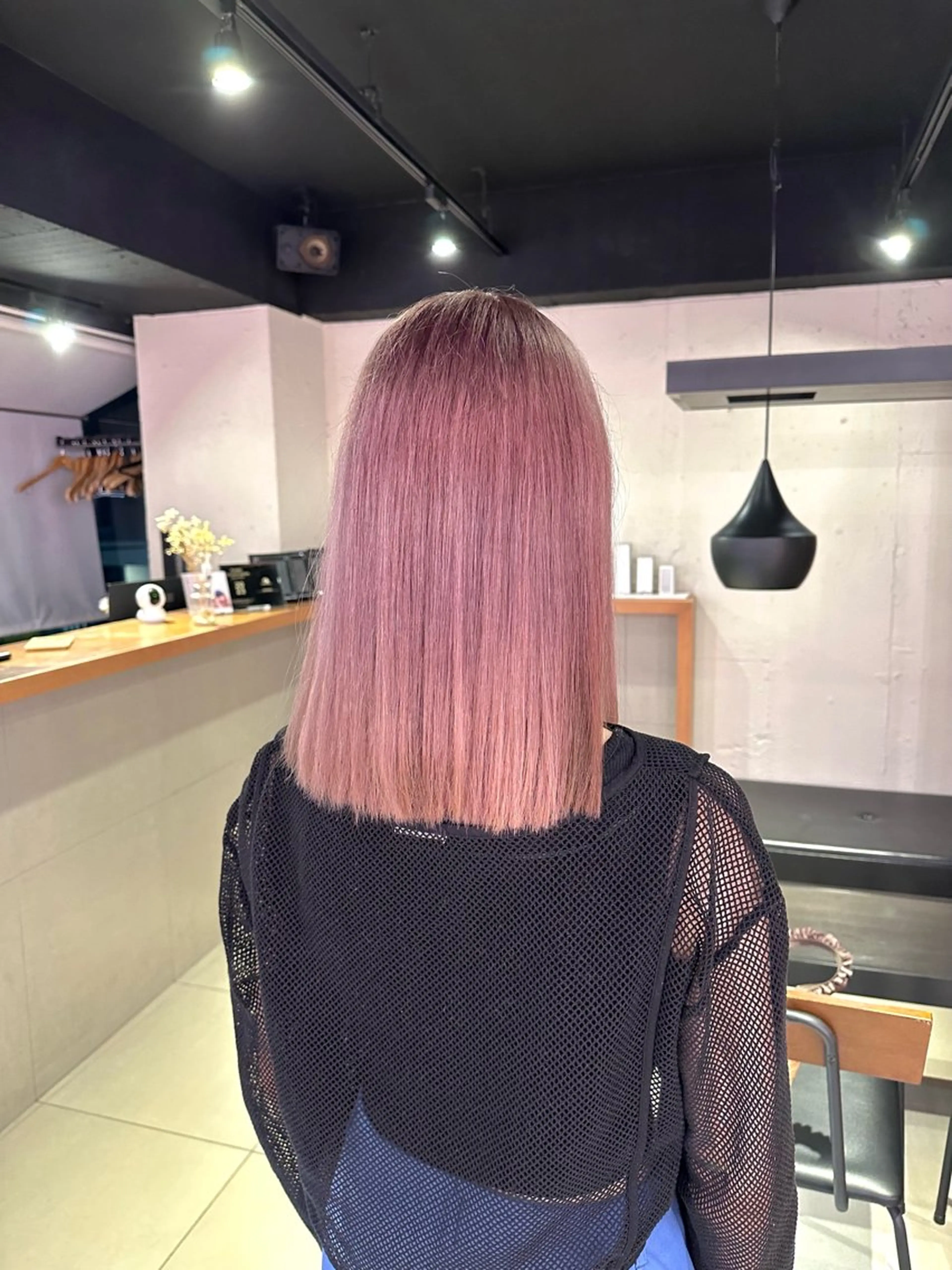 ミディアム カラー 🐺ウルフオタク🐺 ハイトーン/moeのヘアスタイル