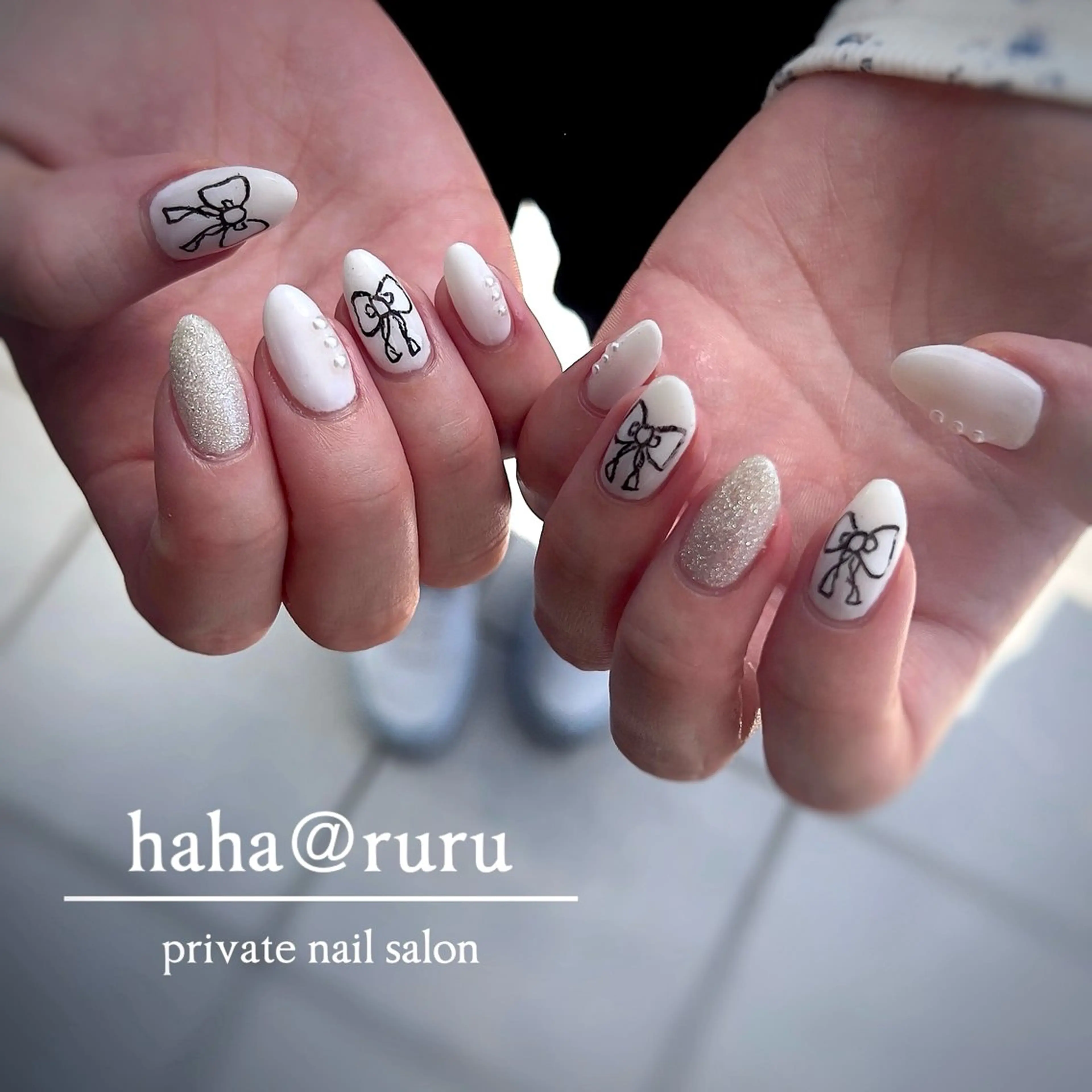 ネイル haha@ ruruのネイルデザイン