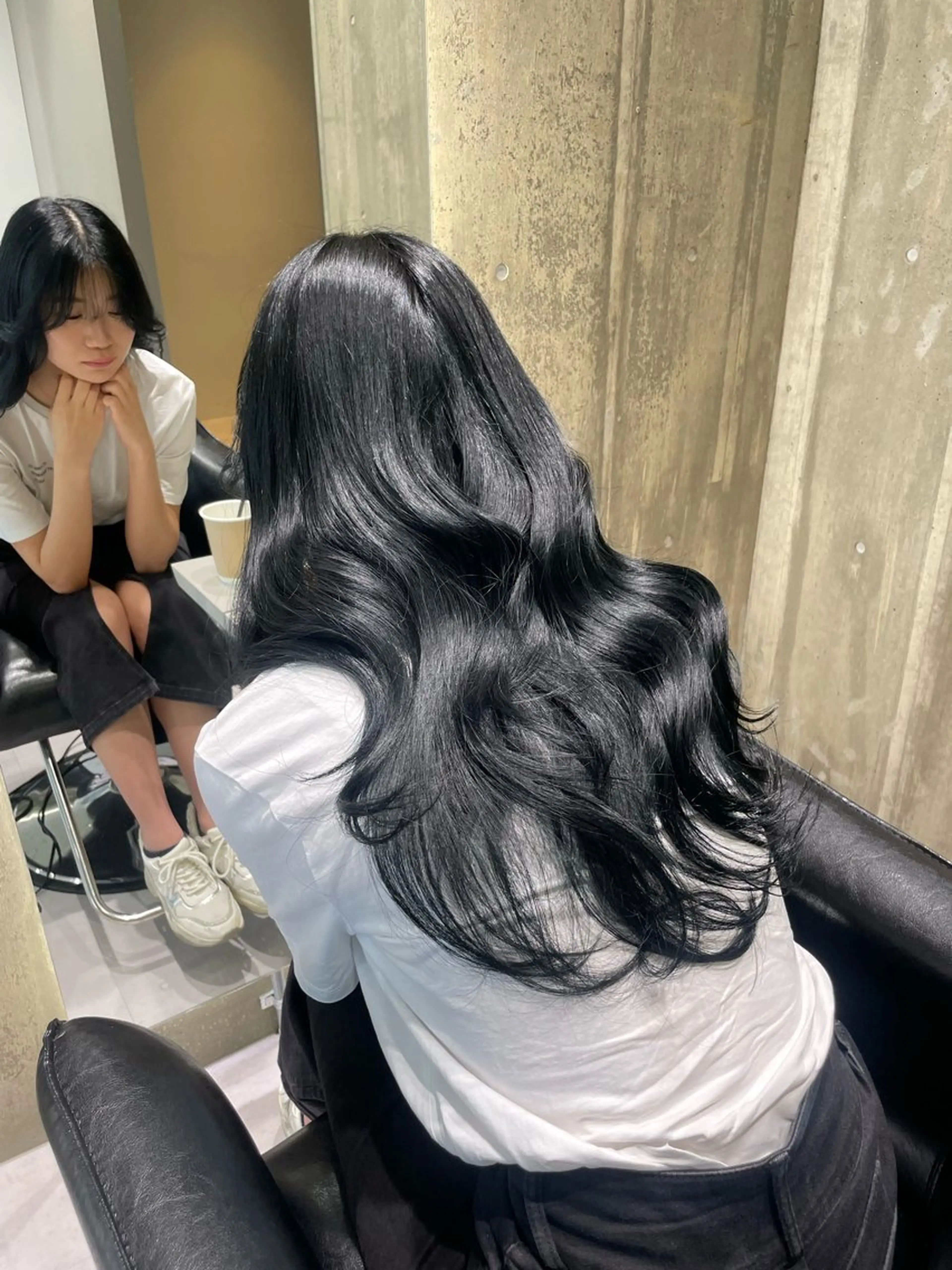 セミロング カット ヘアカラー トリートメント 寺島 圭人のヘアスタイル