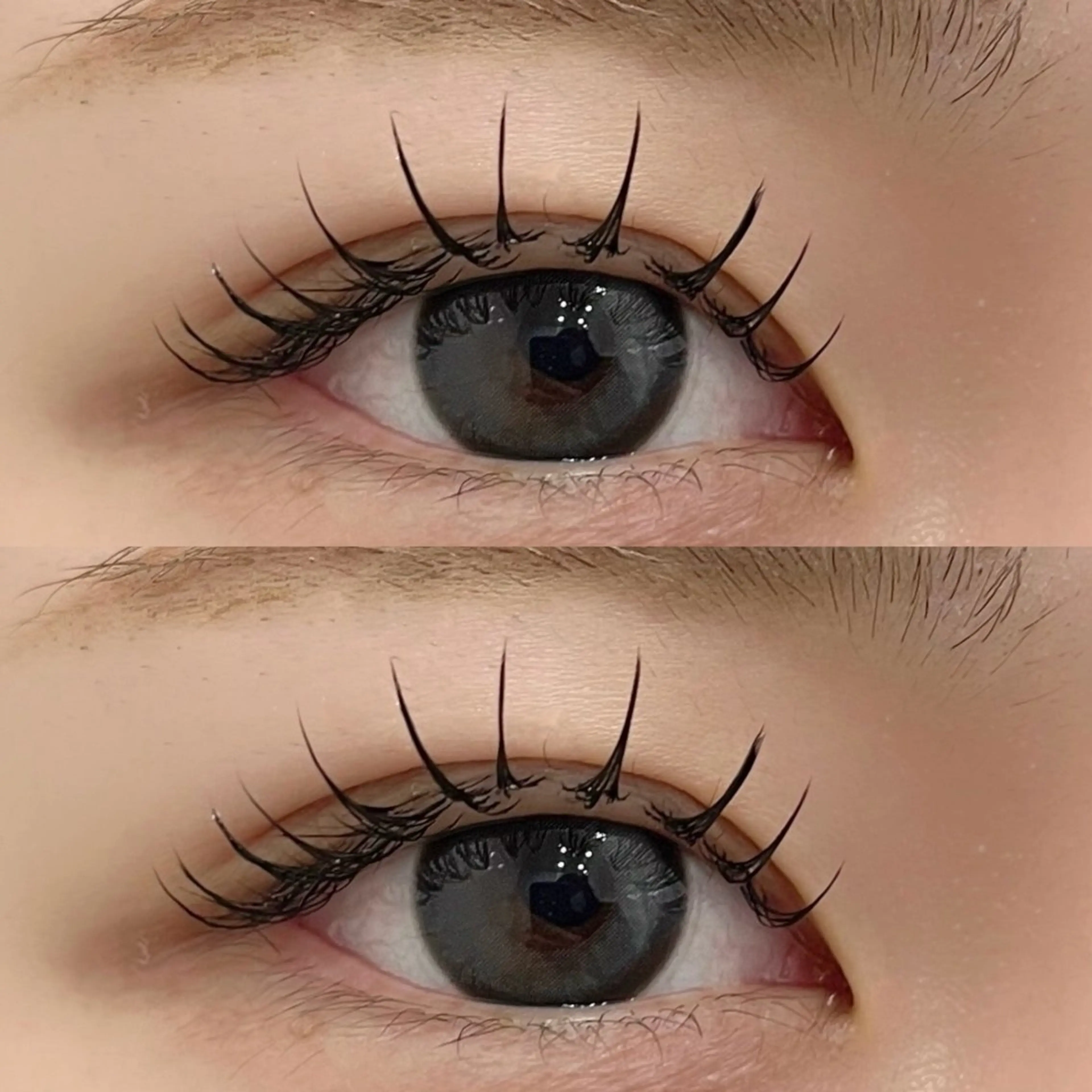 マツエク・マツパ Cカール Jige Ririaのマツエク・マツパデザイン