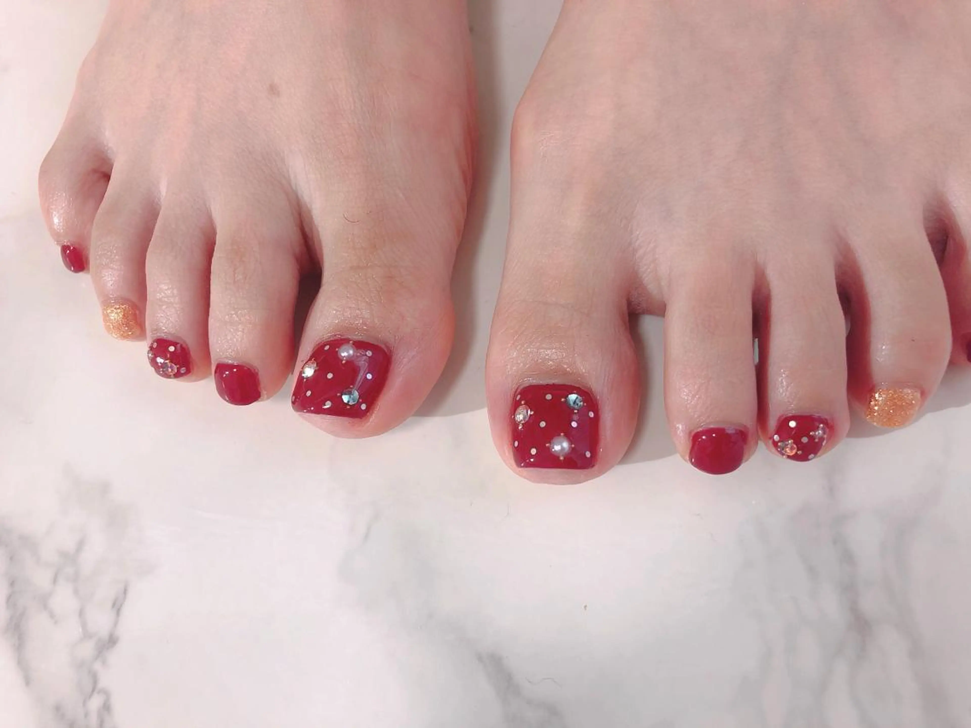 ネイル フットネイル Regaro i.sのネイルデザイン