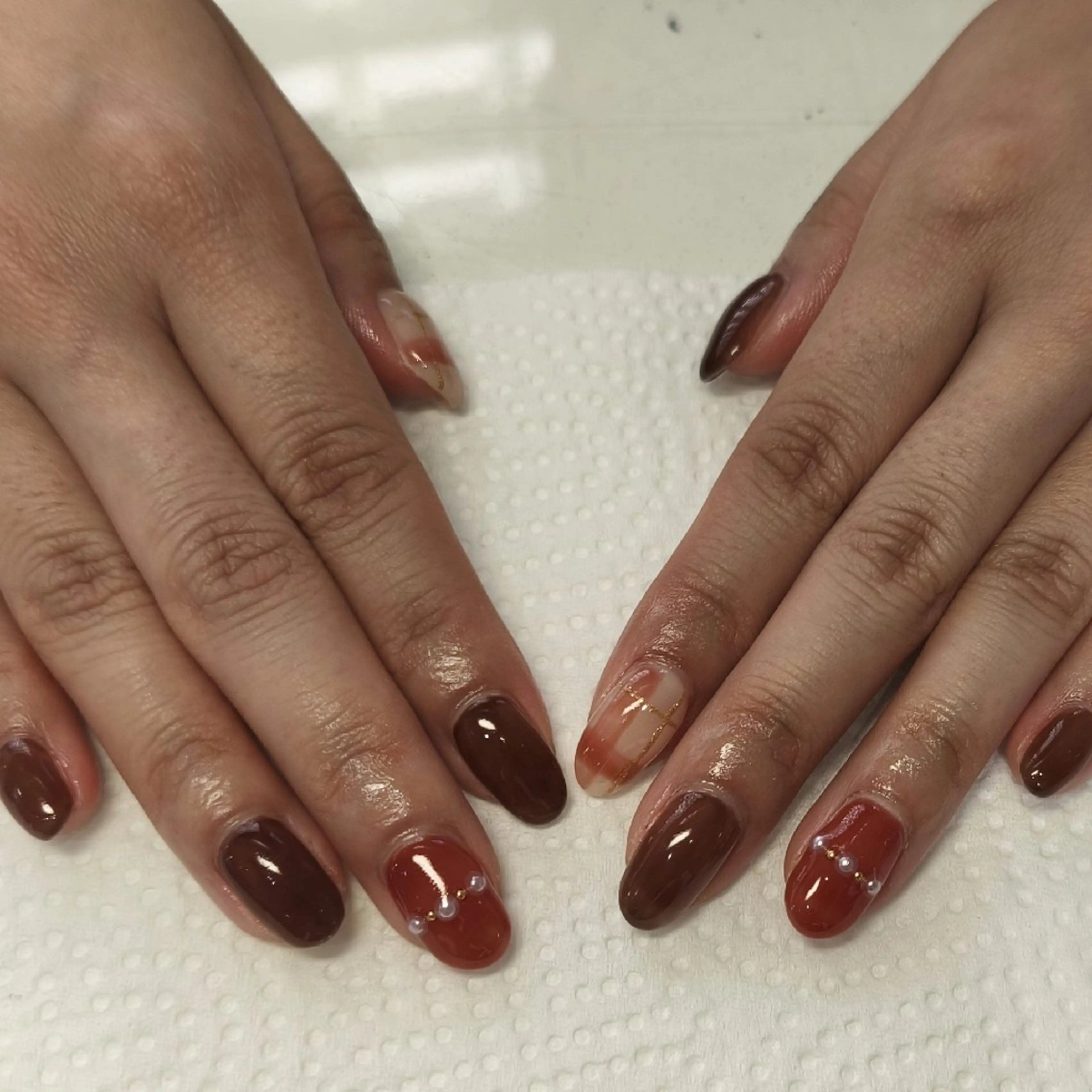 ネイル ハンドネイル Nail eim　【ネイルエイム】所属・古賀 倭子のネイルデザイン