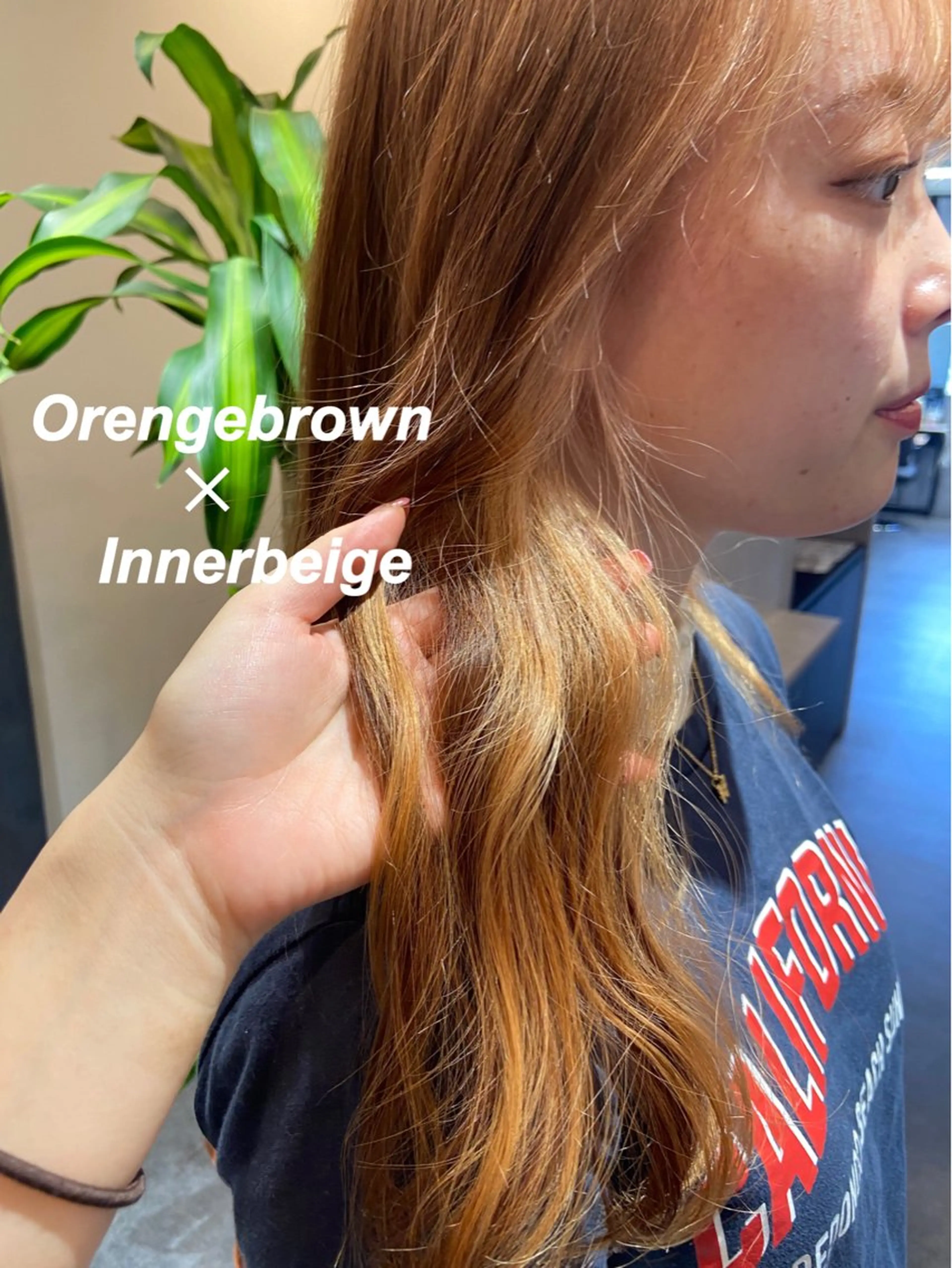 ロング カラー カット ヘアカラー プルエクステ/インナ ーカラー🦊はるなのヘアスタイル