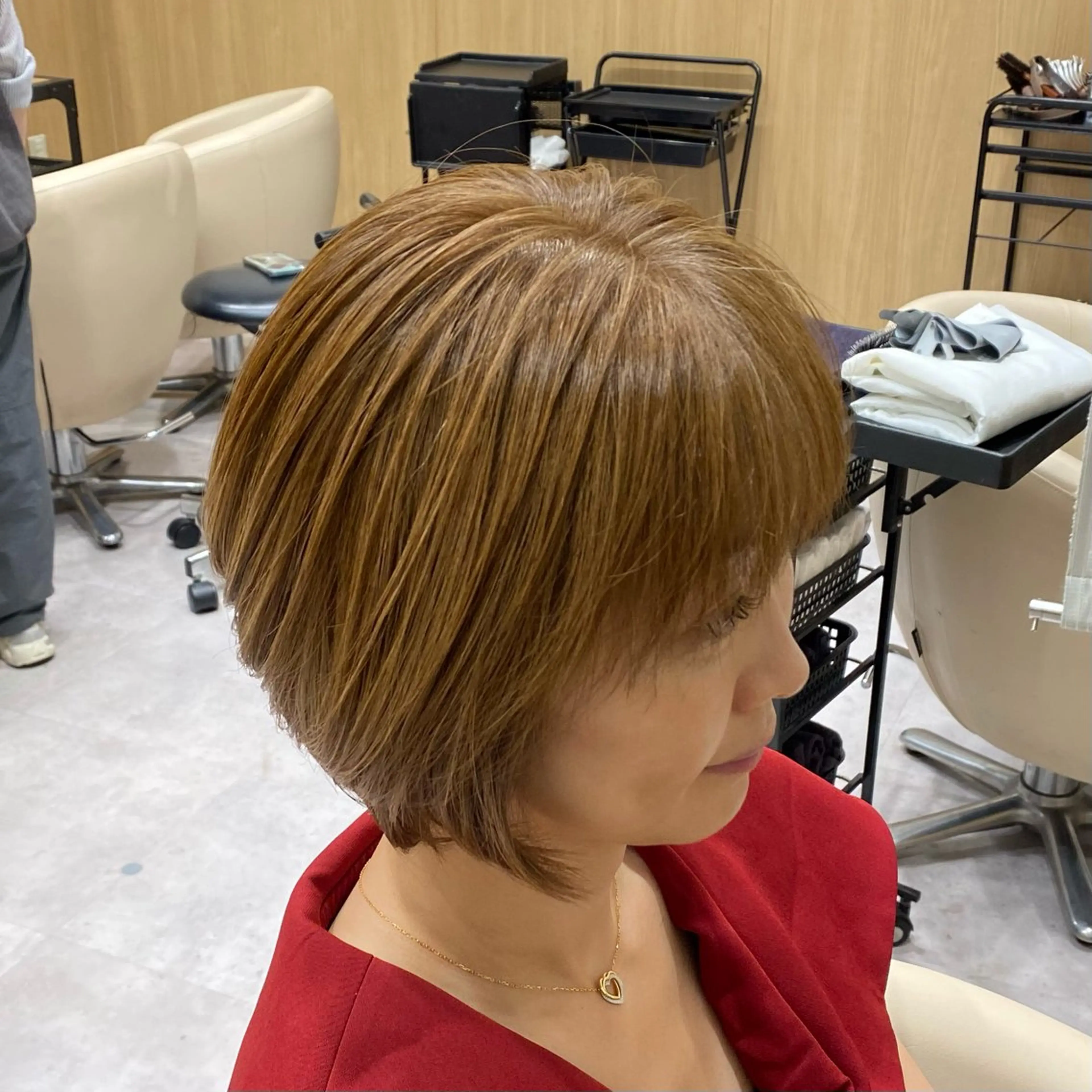 ショート カラー UNIX所属・村上翼/ハンサム ショート/パーマのヘアスタイル