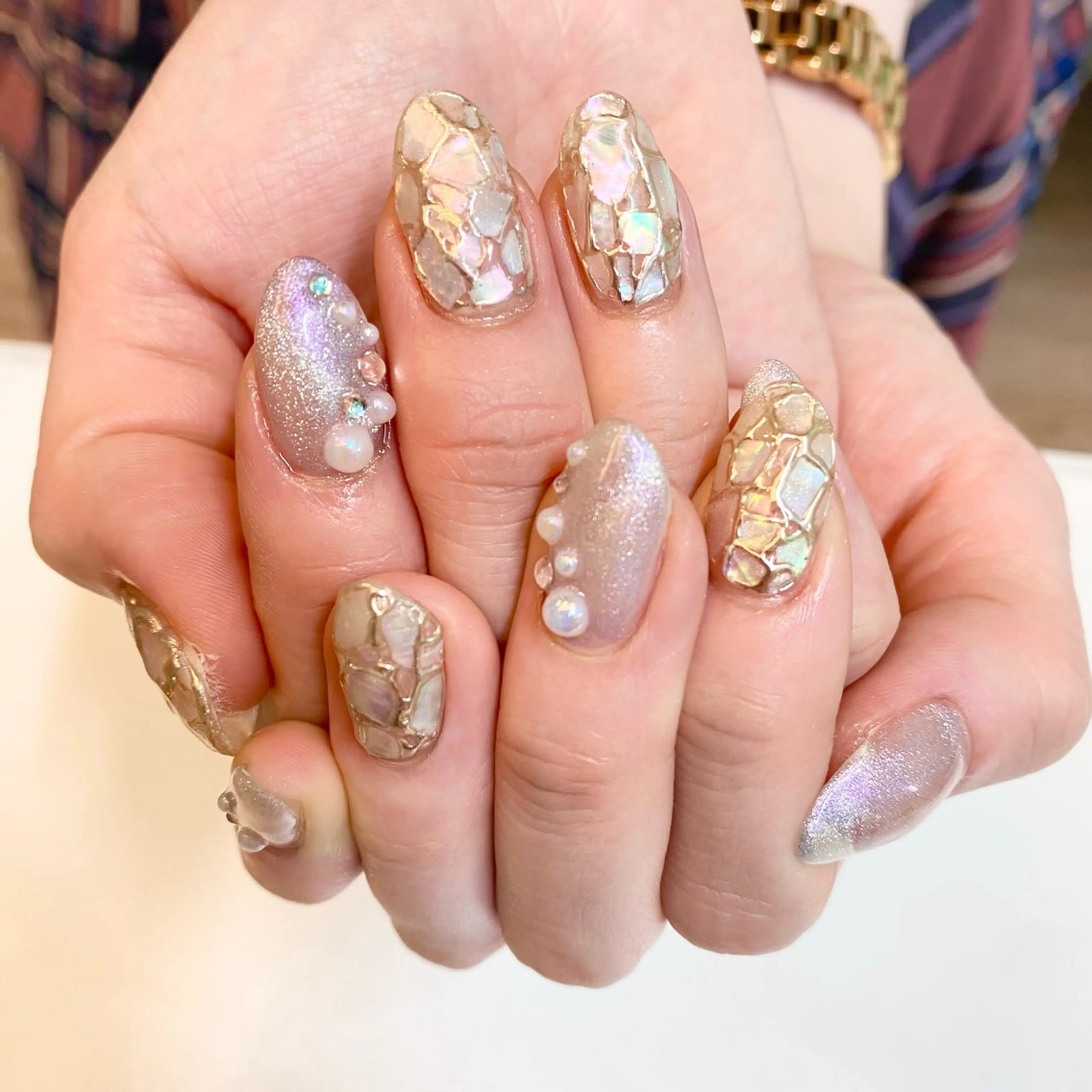 ネイル ハンドネイル Kira-ra所属・Kira-ra💎 KIRARIのネイルデザイン