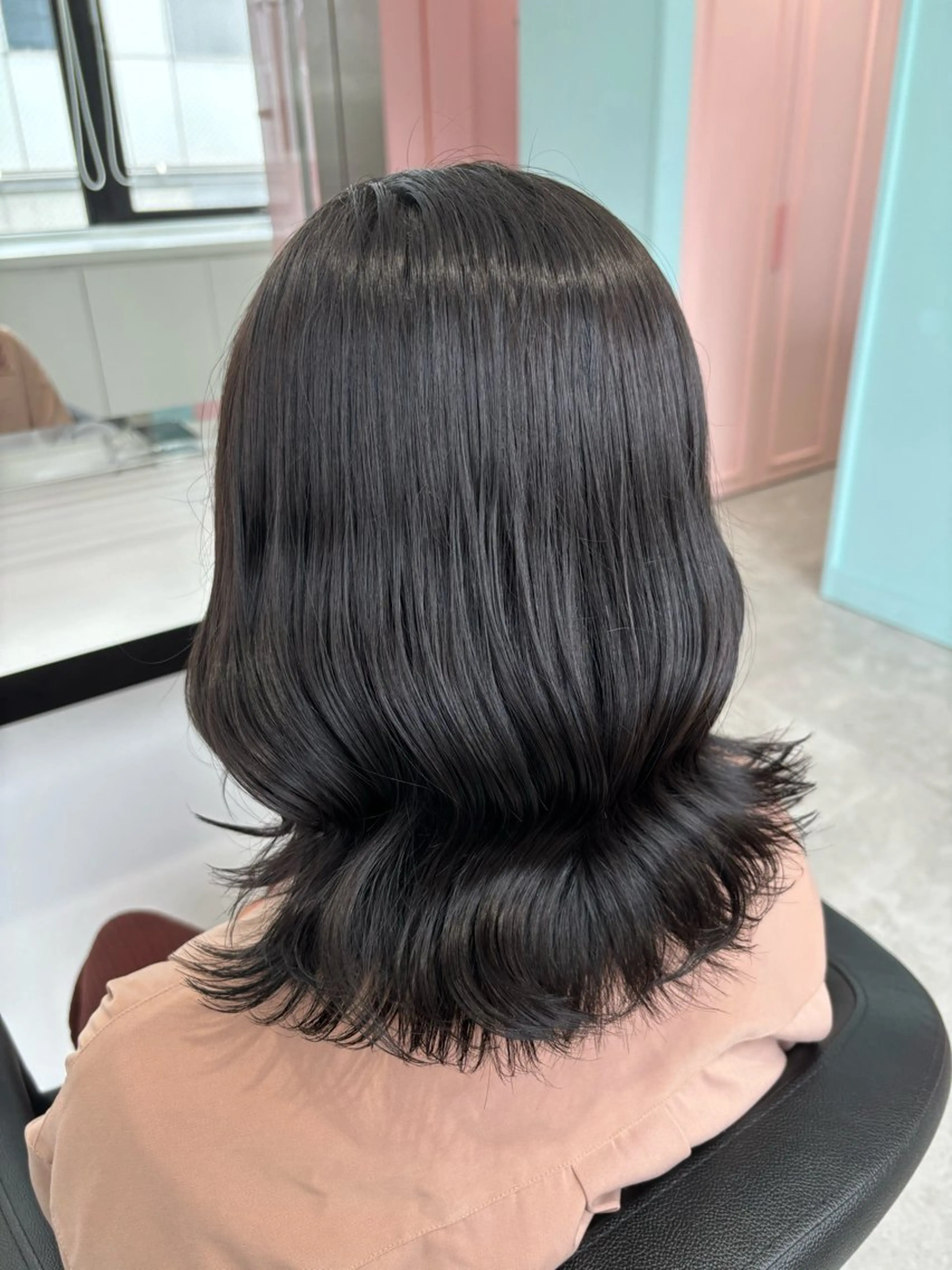 ミディアム Wカラー/暖色/べ ージュりく©︎🐝のヘアスタイル