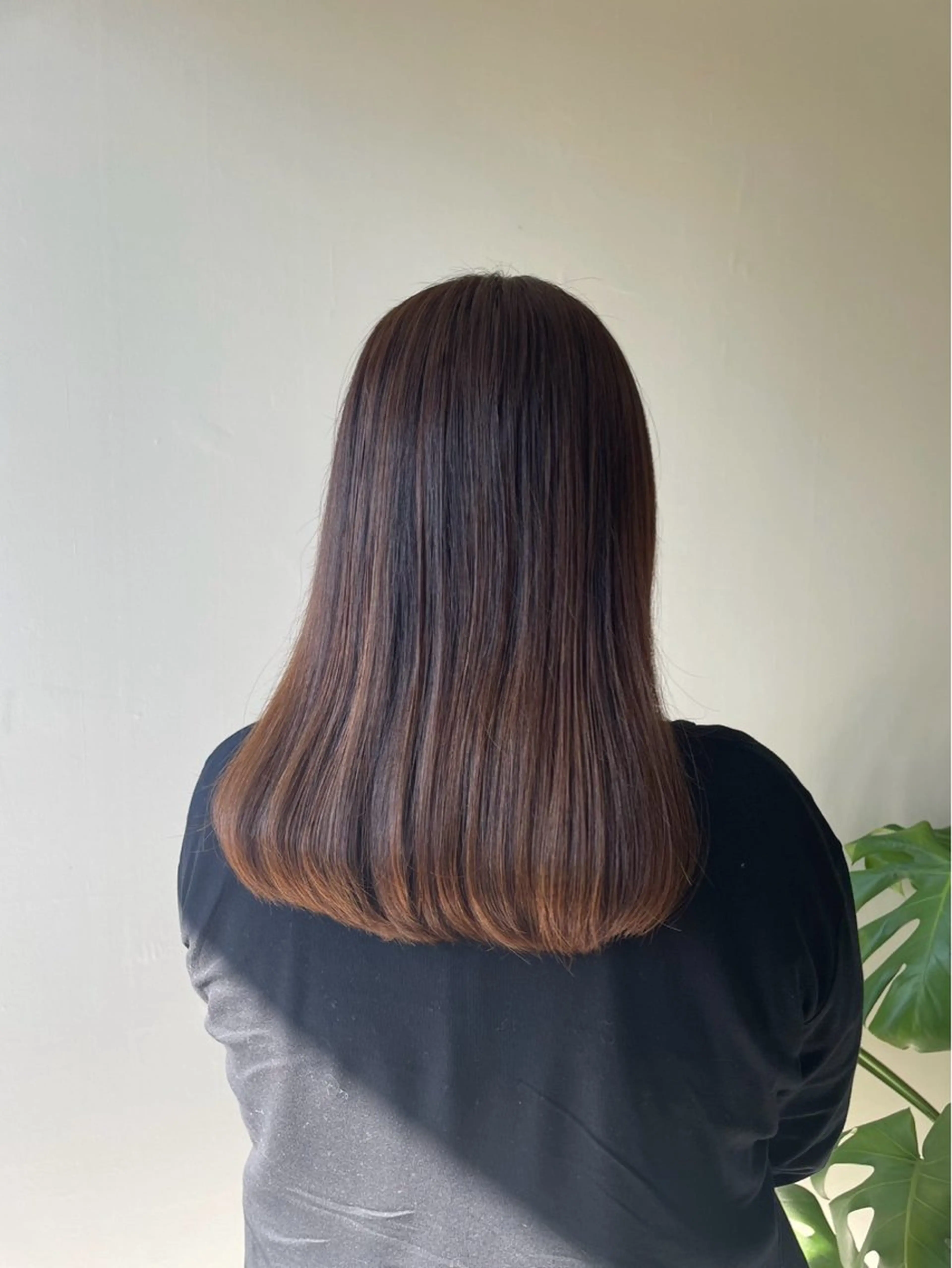 ミディアム Fill @のヘアスタイル