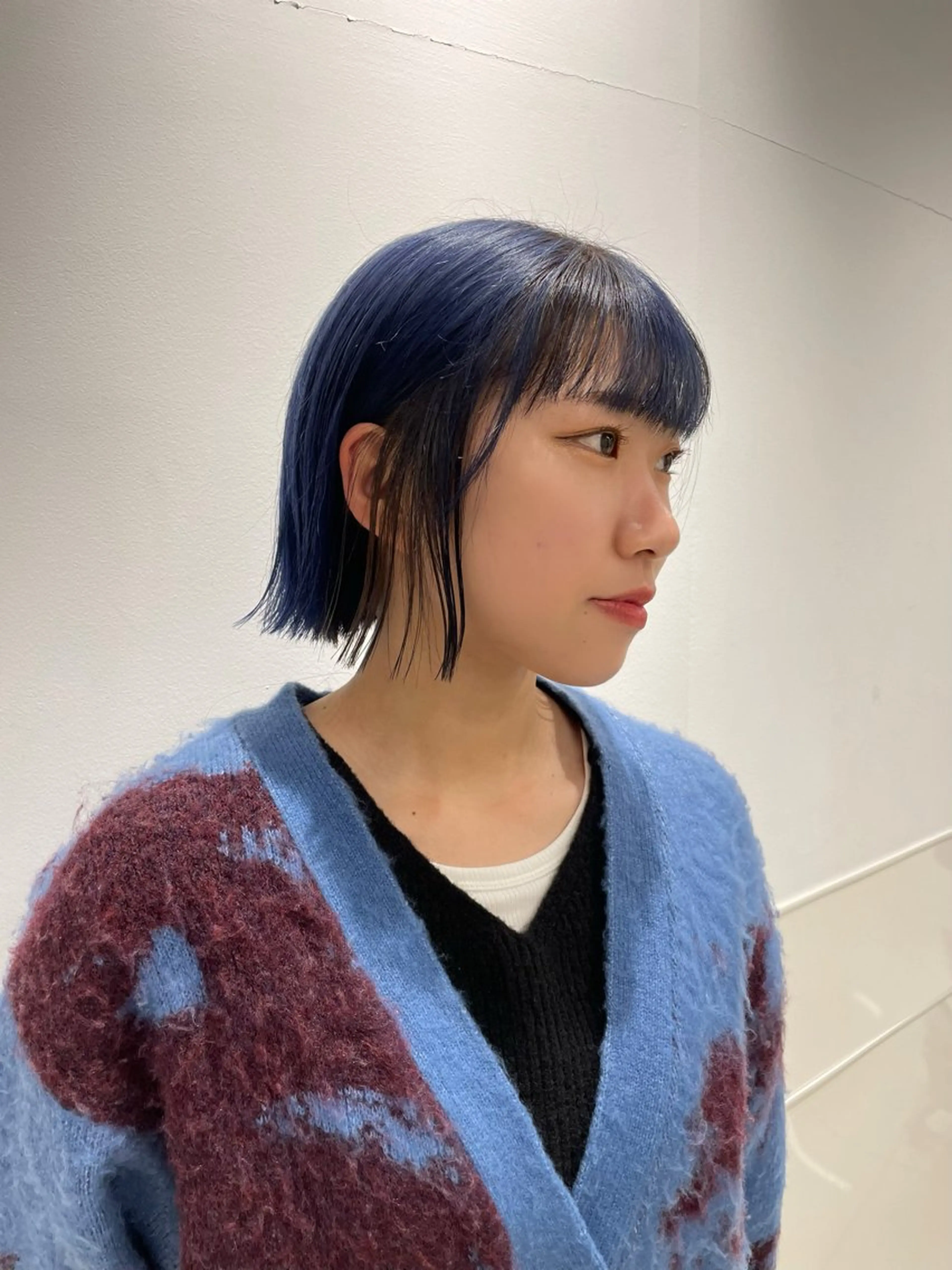 ショート カラー ブリーチ ハイトーン/ボブ /HBL/AYUNAのヘアスタイル