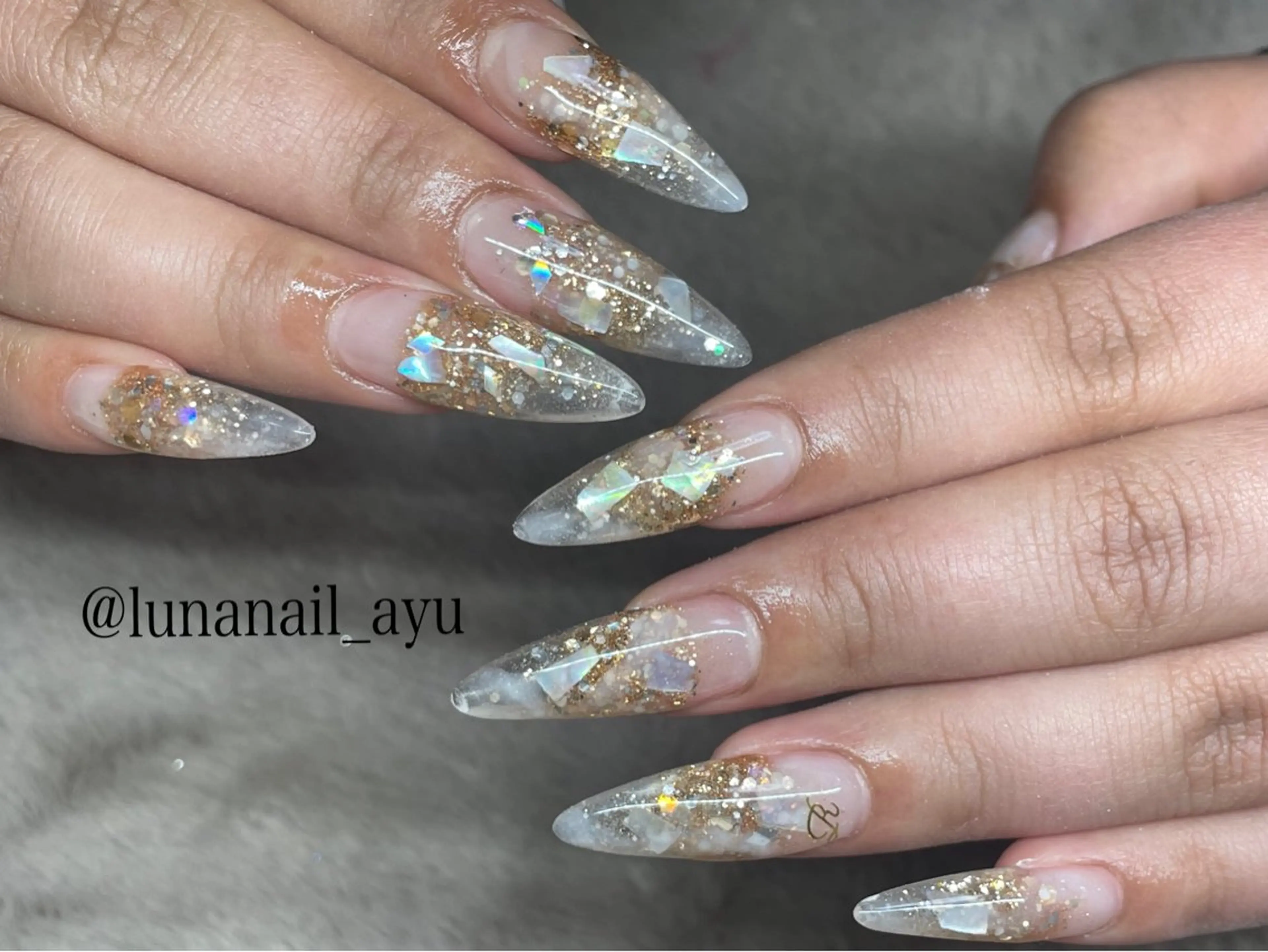 ネイル 夏ネイル ハンドネイル 🌙LUNA  NAIL⭐️所属・LUNA NAIL ayuのネイルデザイン