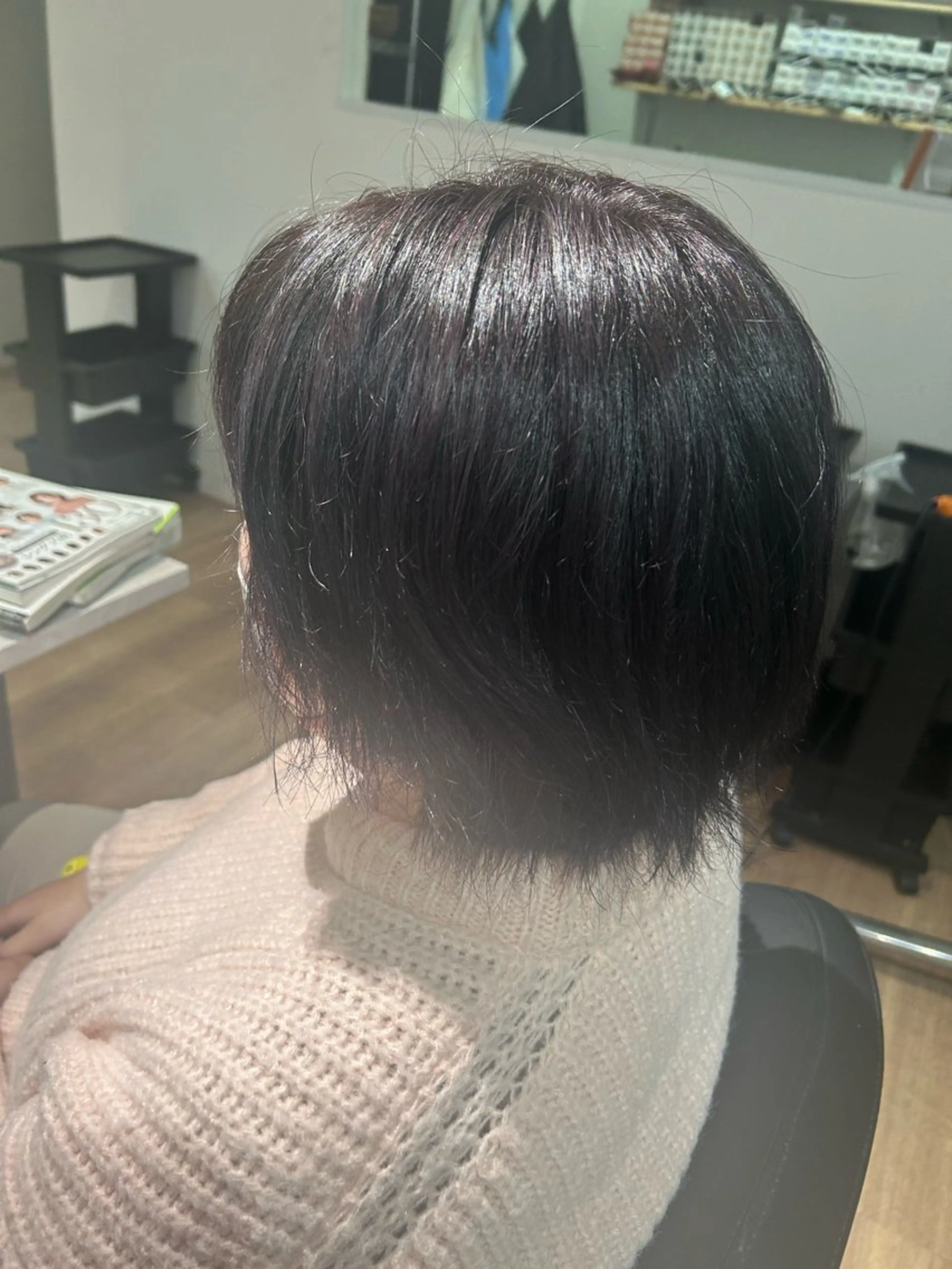 カラー ラベンダーカラー GLanz 朱蒙のヘアスタイル
