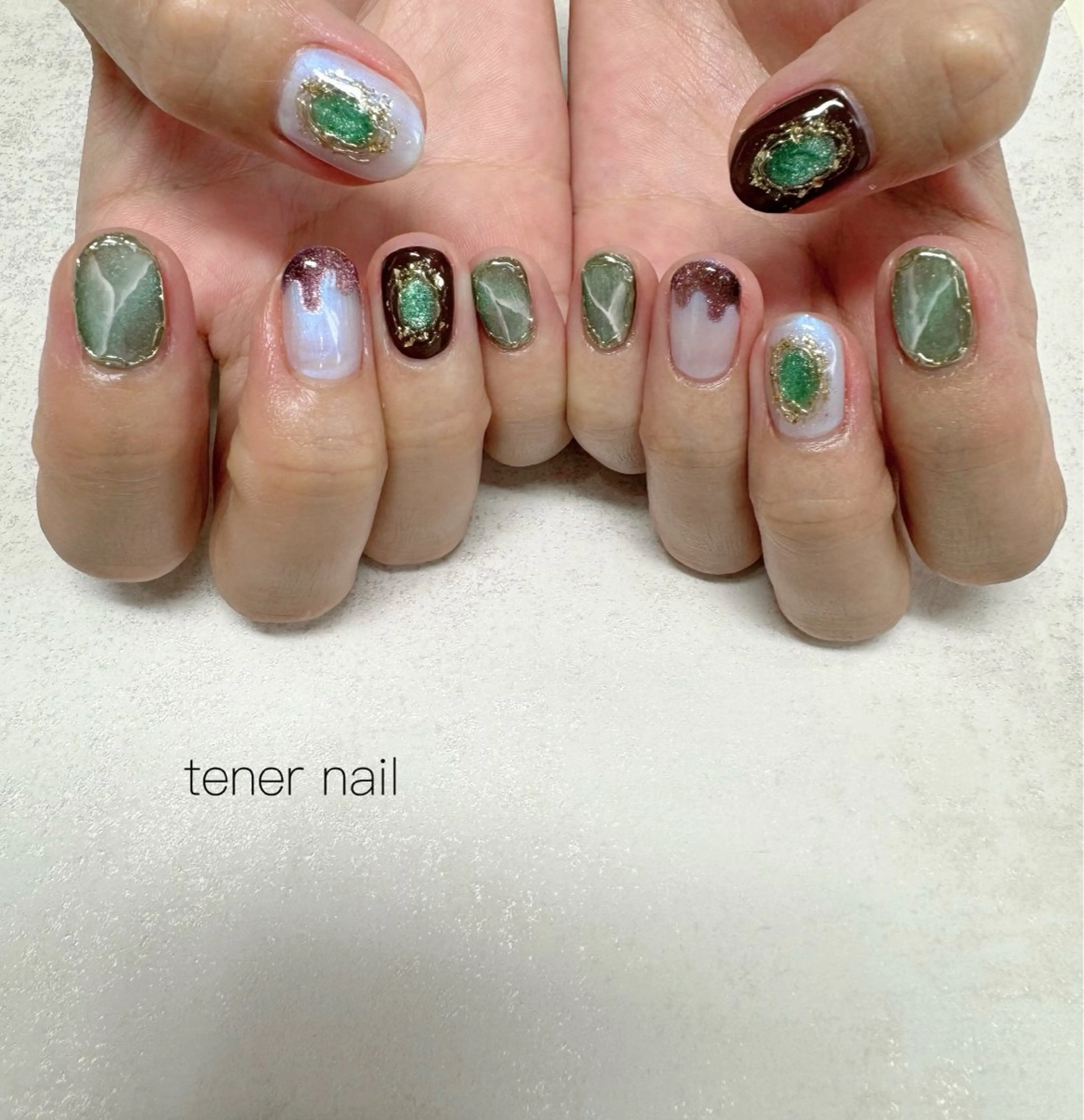 ネイル ハンドネイル tener  nail  テネルネイル所属・テネルネイル tener nailのネイルデザイン