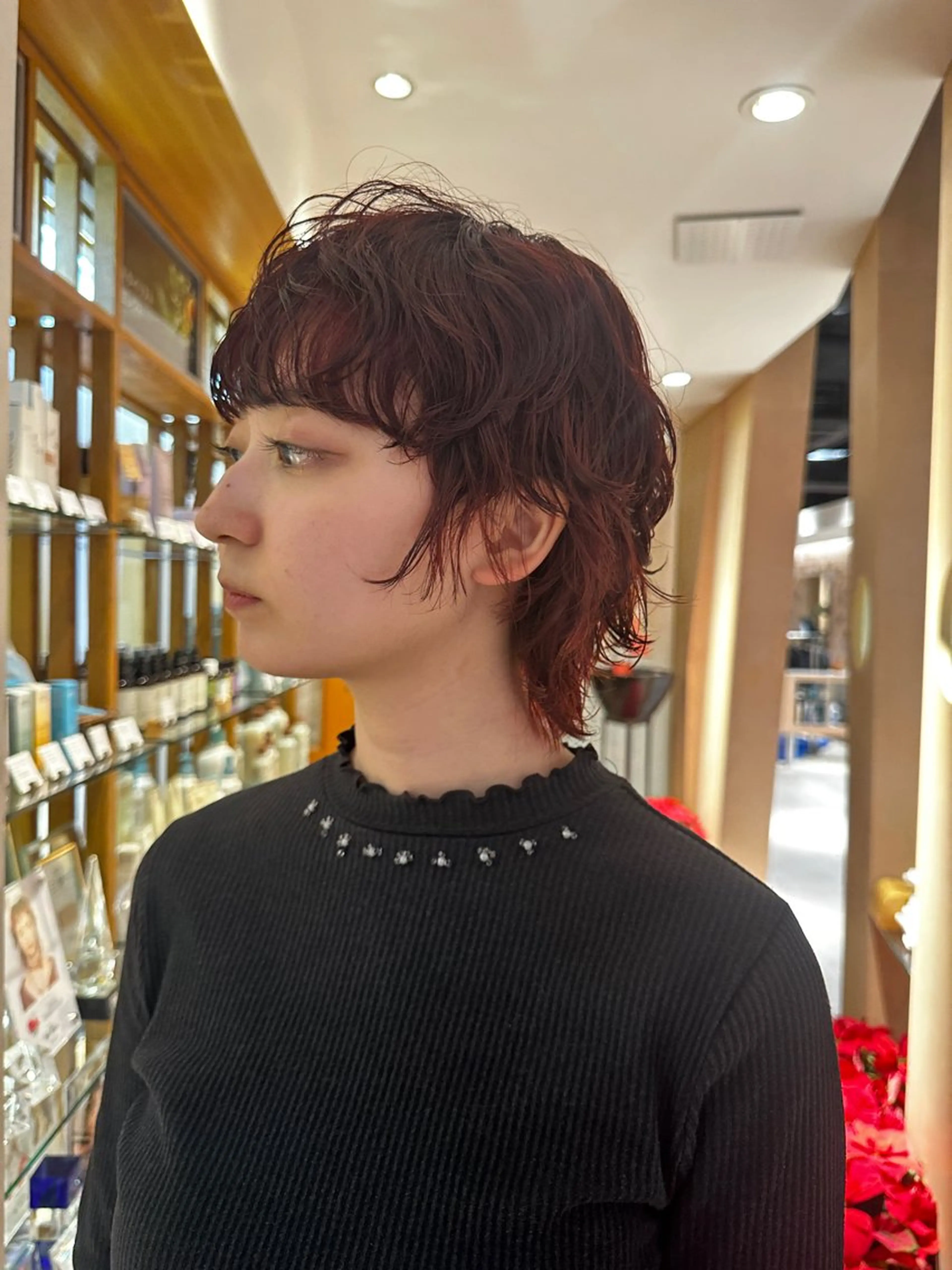 ショート 青木龍樹/パーマモデ ル/似合わせパーマのヘアスタイル