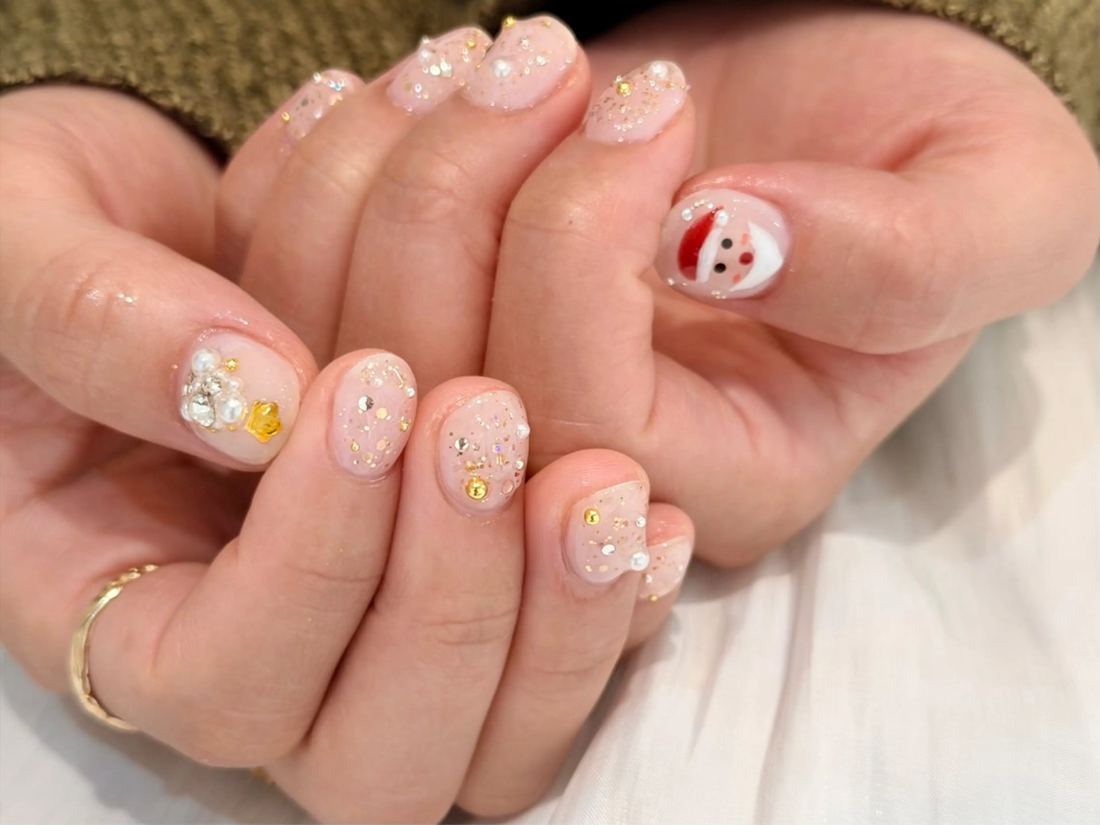 ネイル 冬ネイル クリスマス CHERIR NAILSALONのネイルデザイン