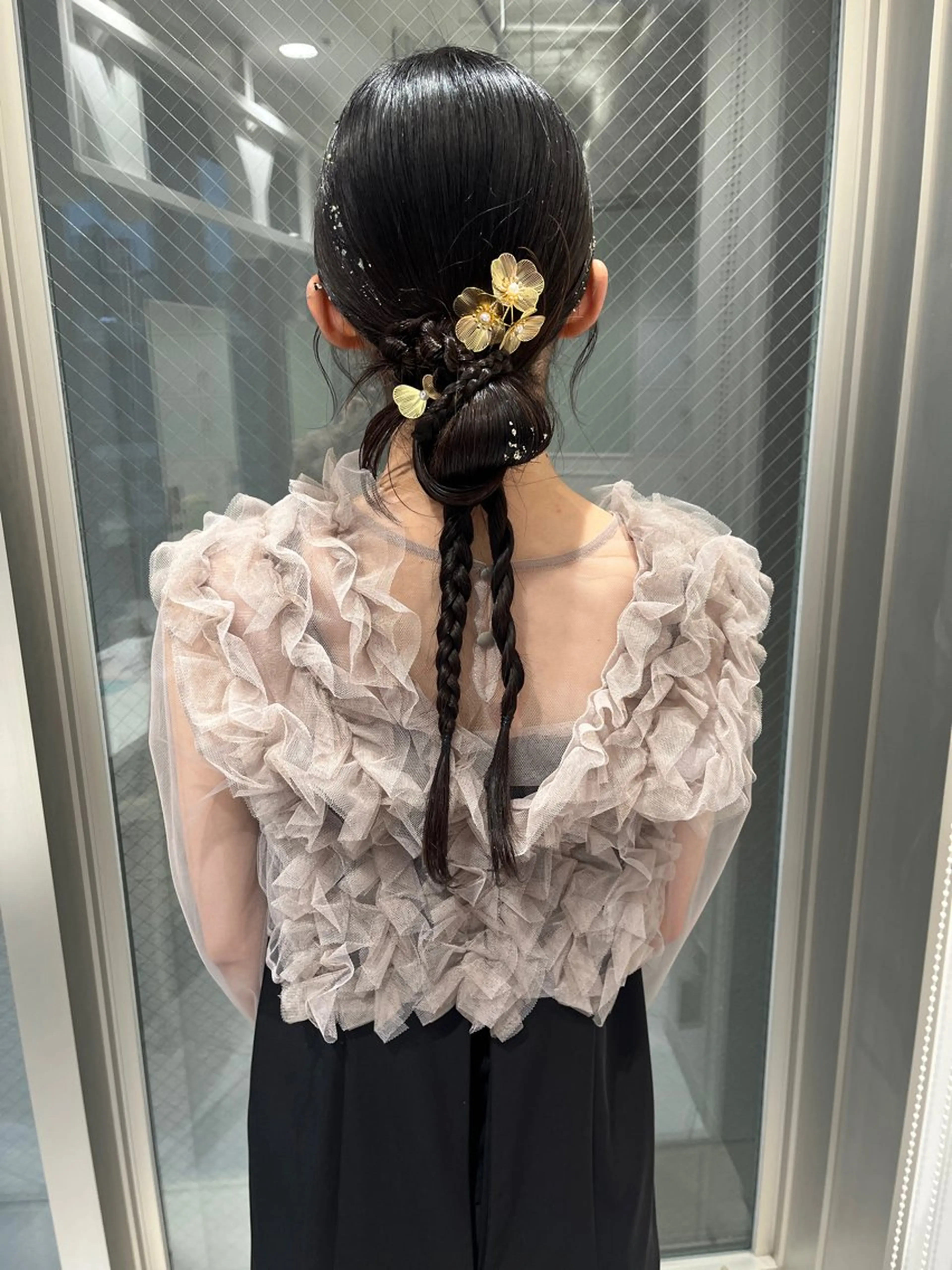 ヘアアレンジ ウルフカット／吉村 桃子のヘアスタイル