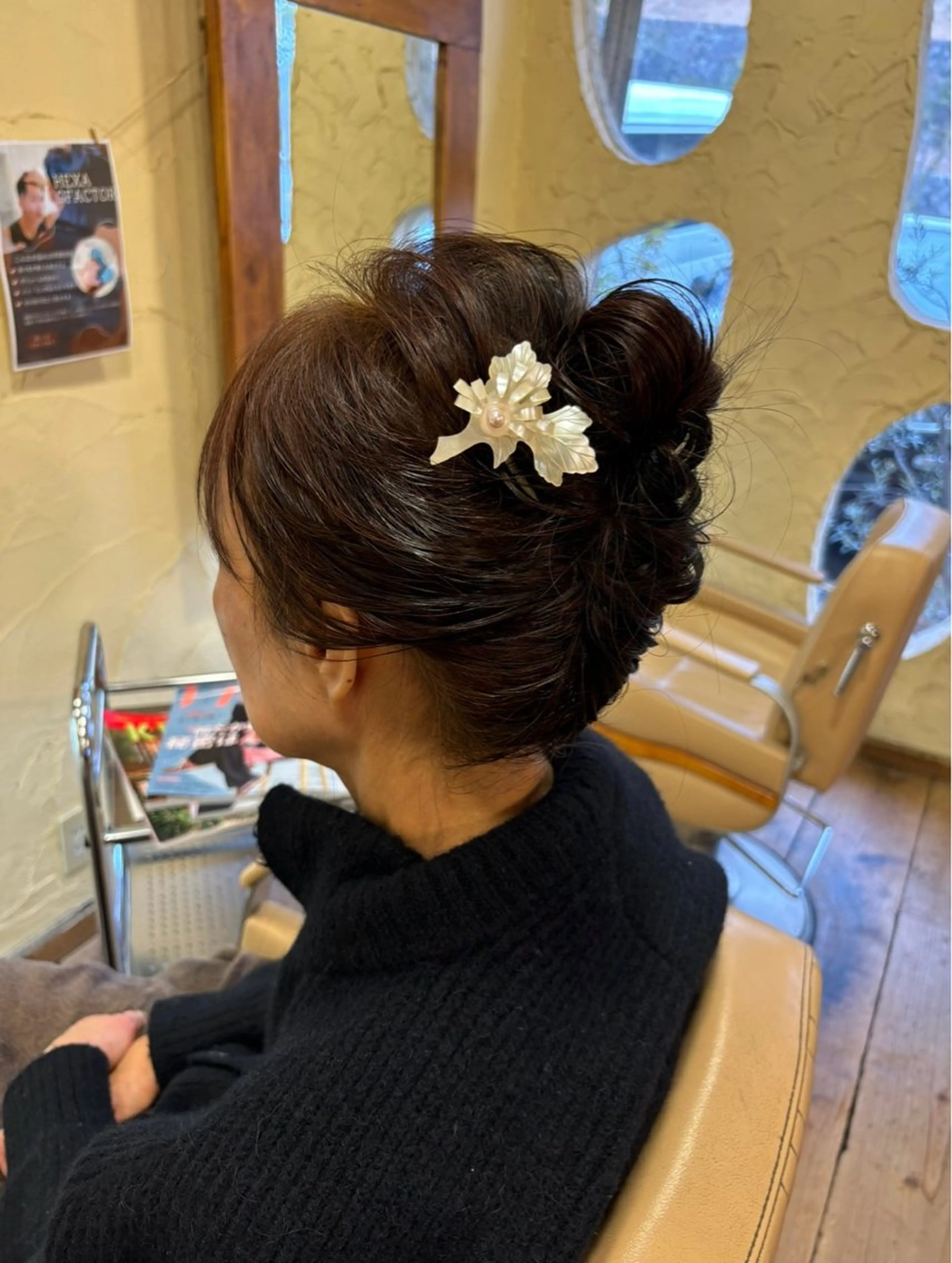 ミディアム 大鹿 数馬のヘアスタイル