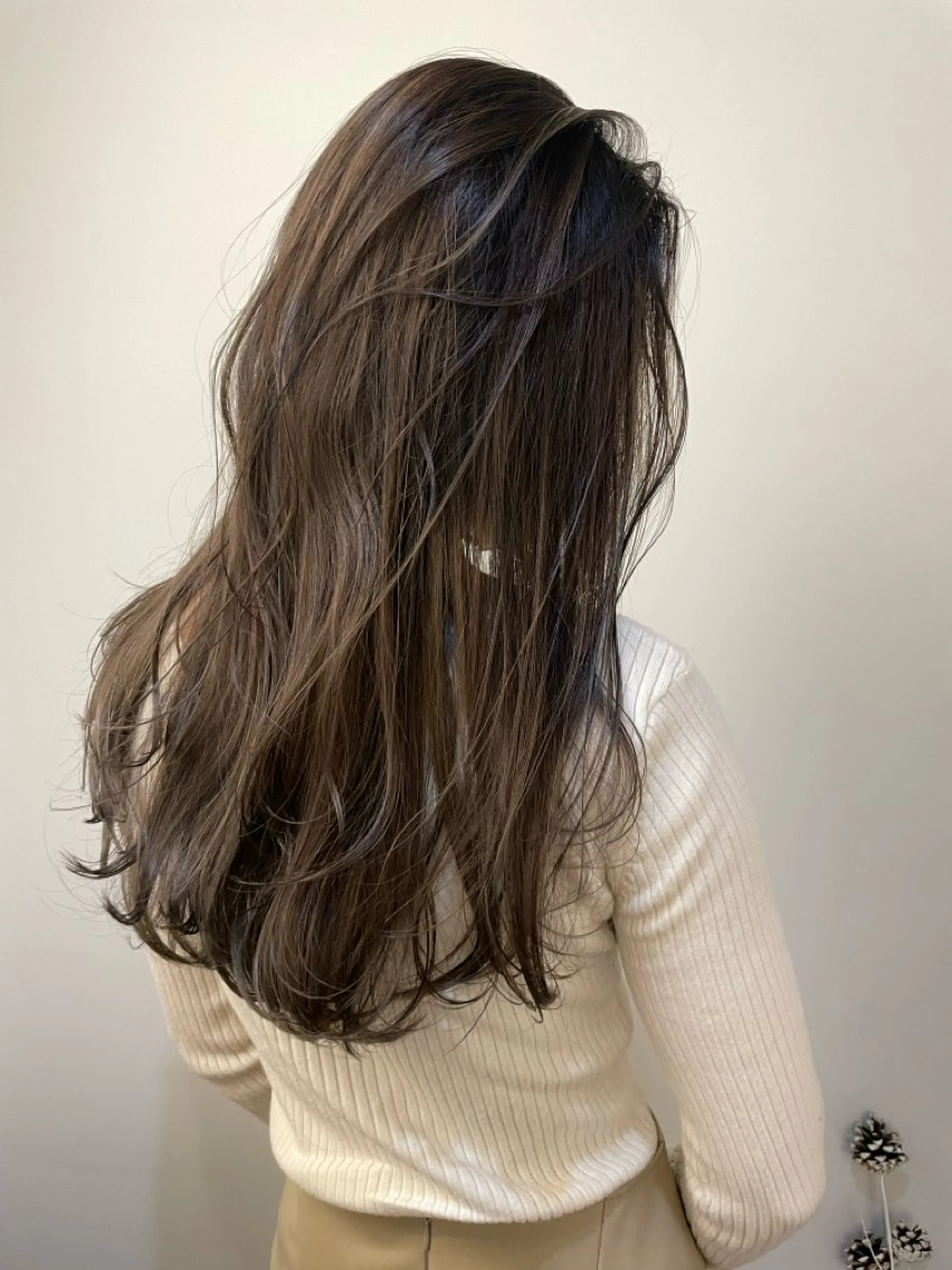 ロング カラー 似合わせカット/ 艶カラー/いらみなのヘアスタイル