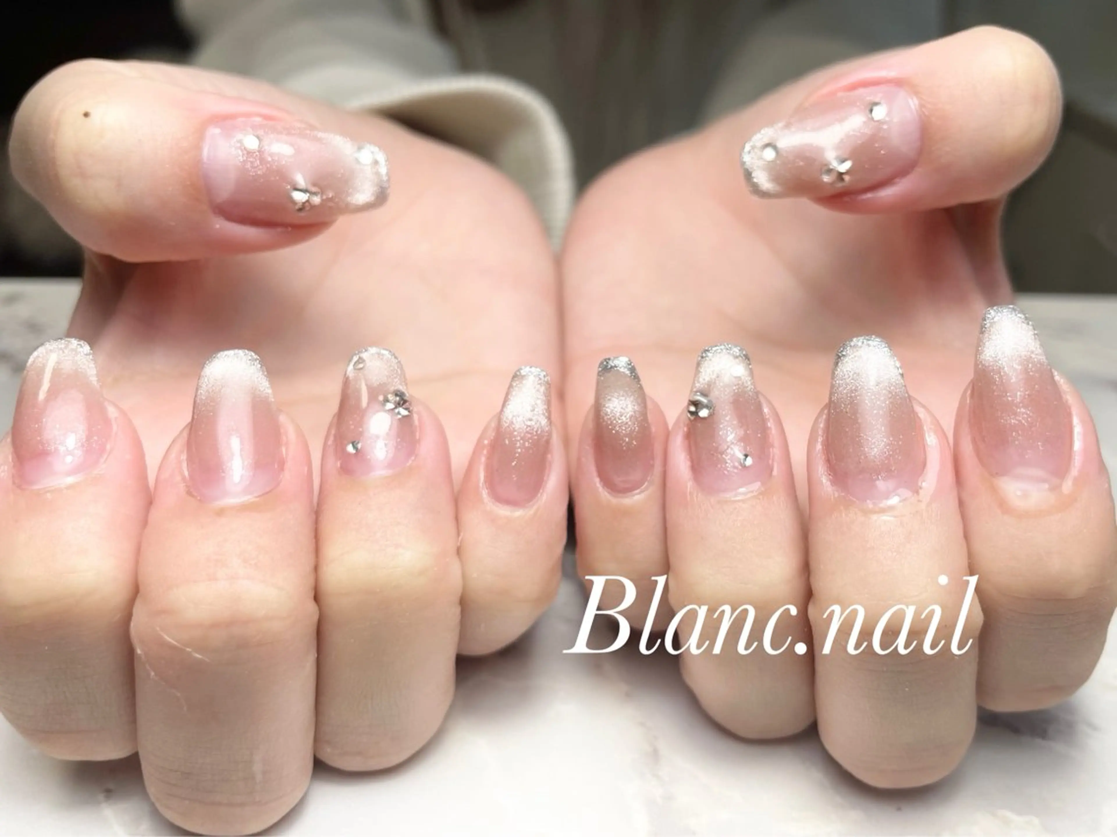 ネイル ハンドネイル BLANCEnail所属・BLANCnail yuuのネイルデザイン