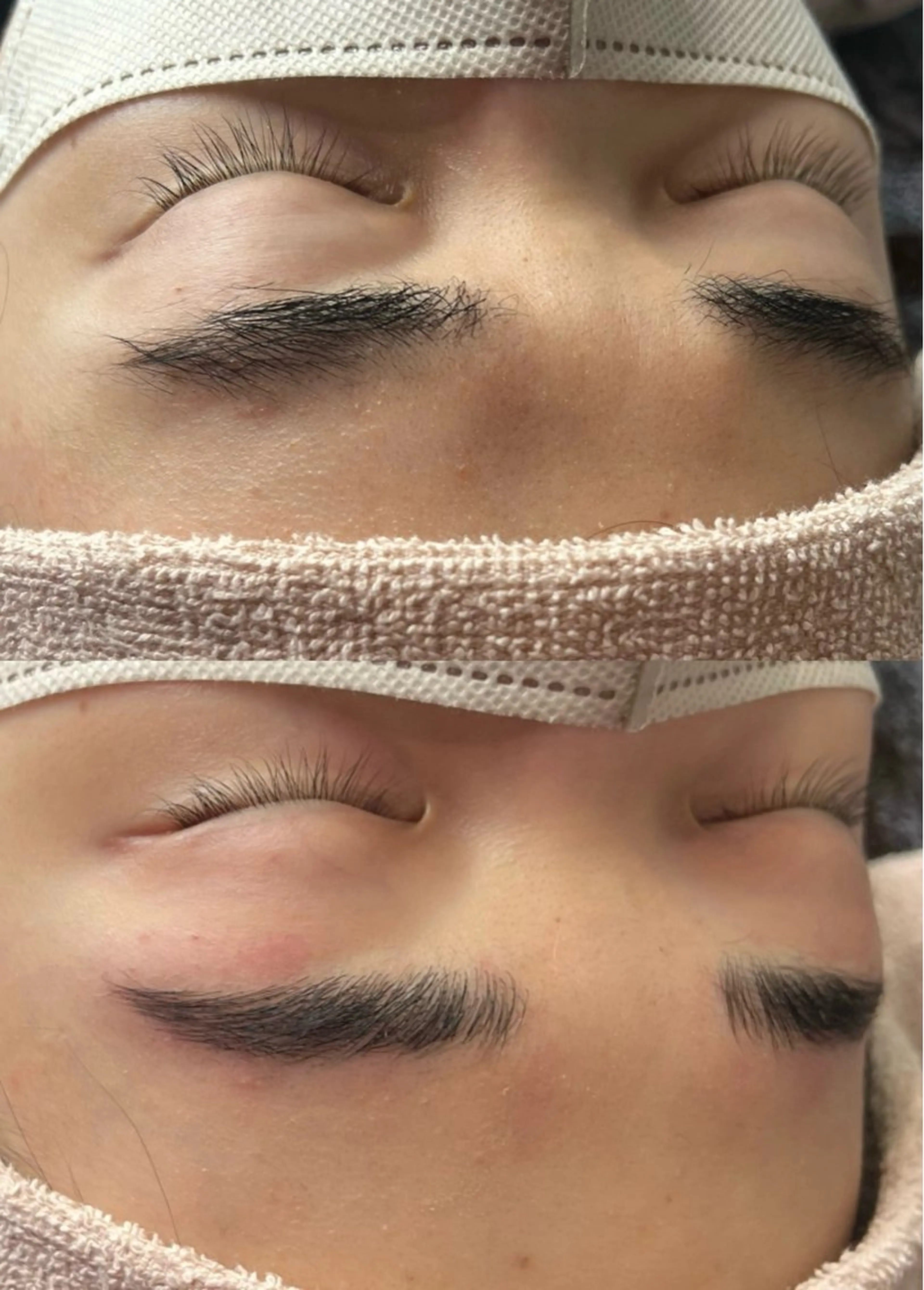 アイブロウ ハリウッドブロウリフト sava所属・🌈ケアブリーチ🌈 おぐまなつきのヘアスタイル