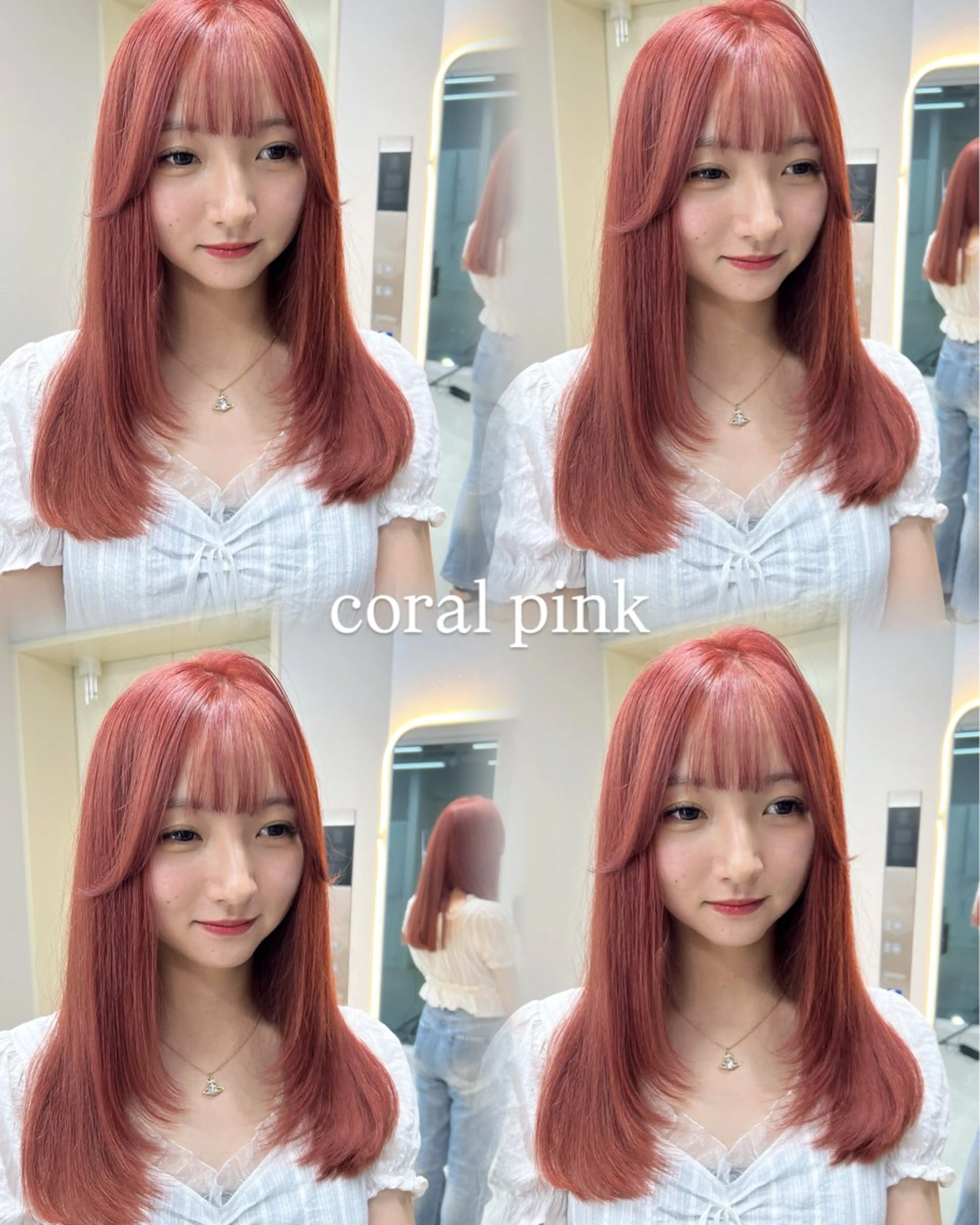 セミロング maya レイヤーカットのヘアスタイル