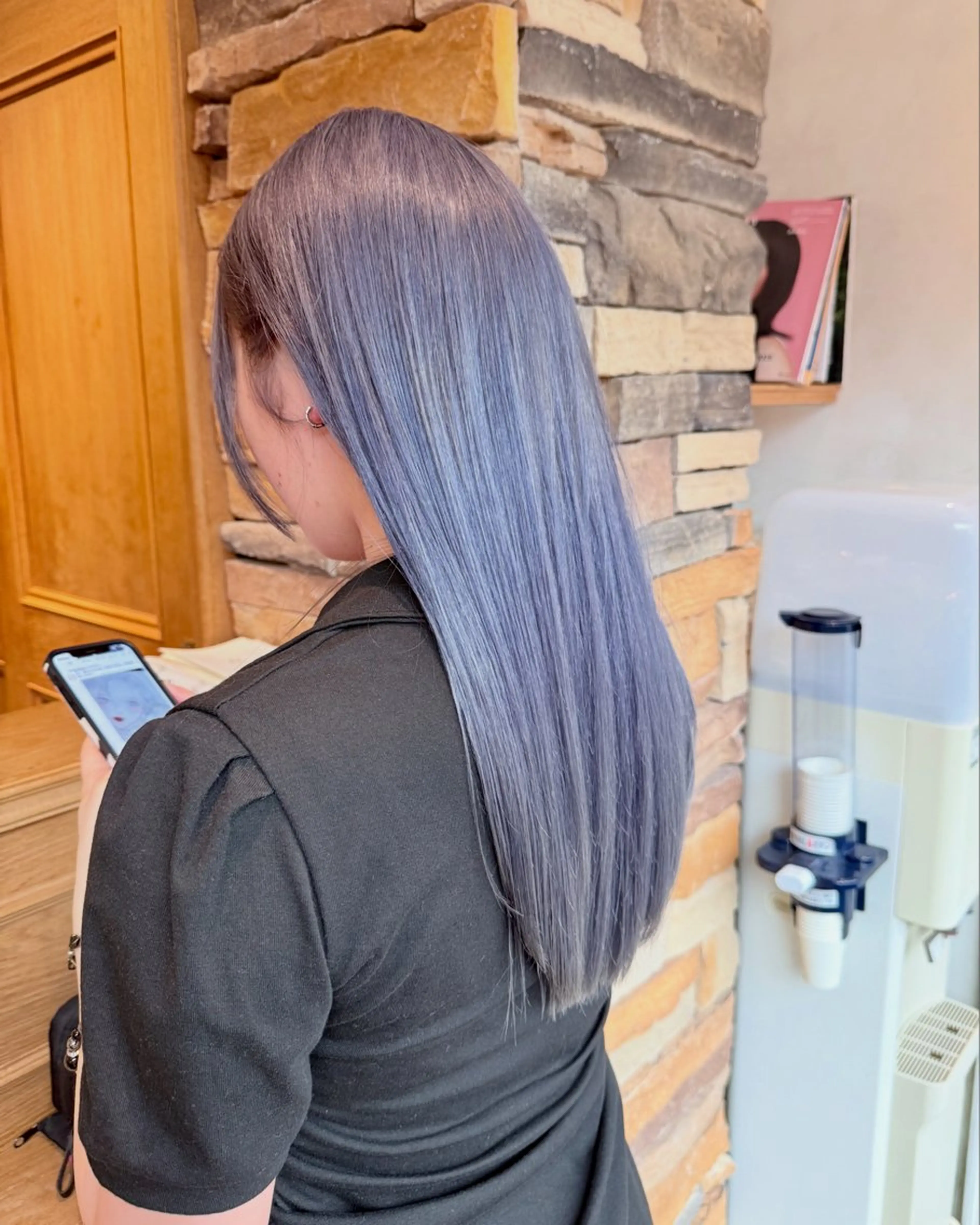 ロング ヘアカラー トリートメント 千 田のヘアスタイル