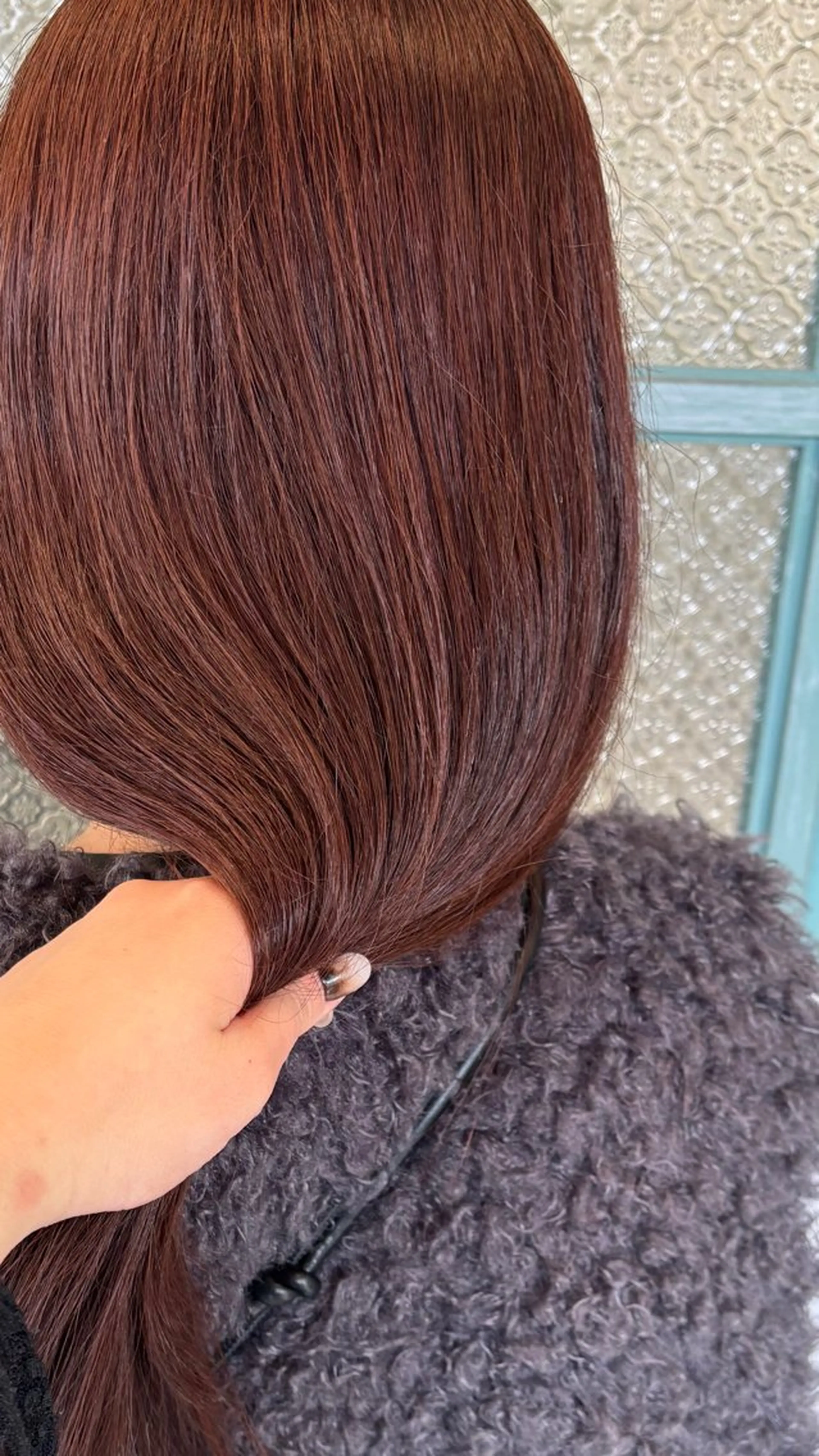 セミロング カラー ヘアカラー little garden/樹里のヘアスタイル