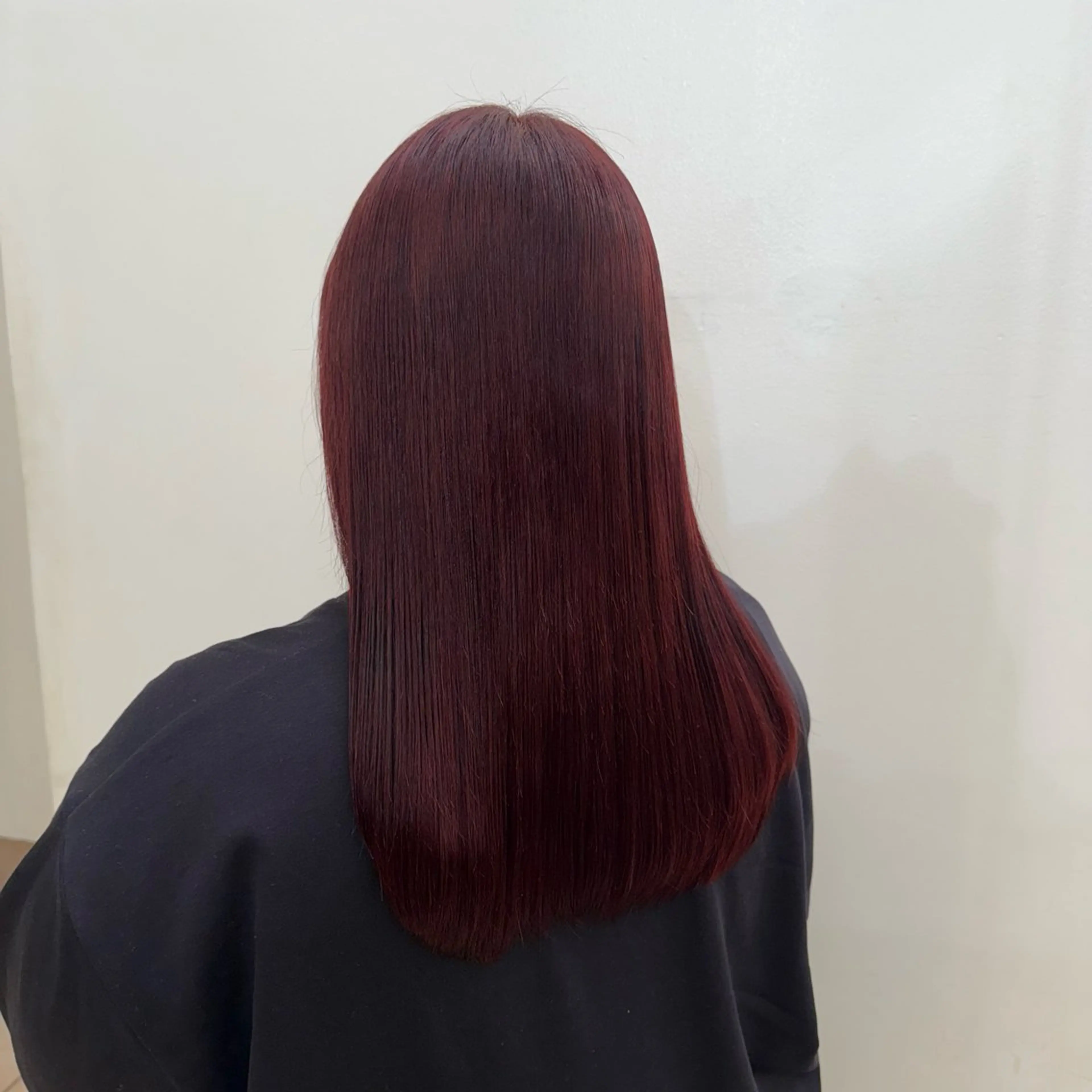 セミロング パープルカラー ✵ ✯MOMOKA✯ ✵のヘアスタイル