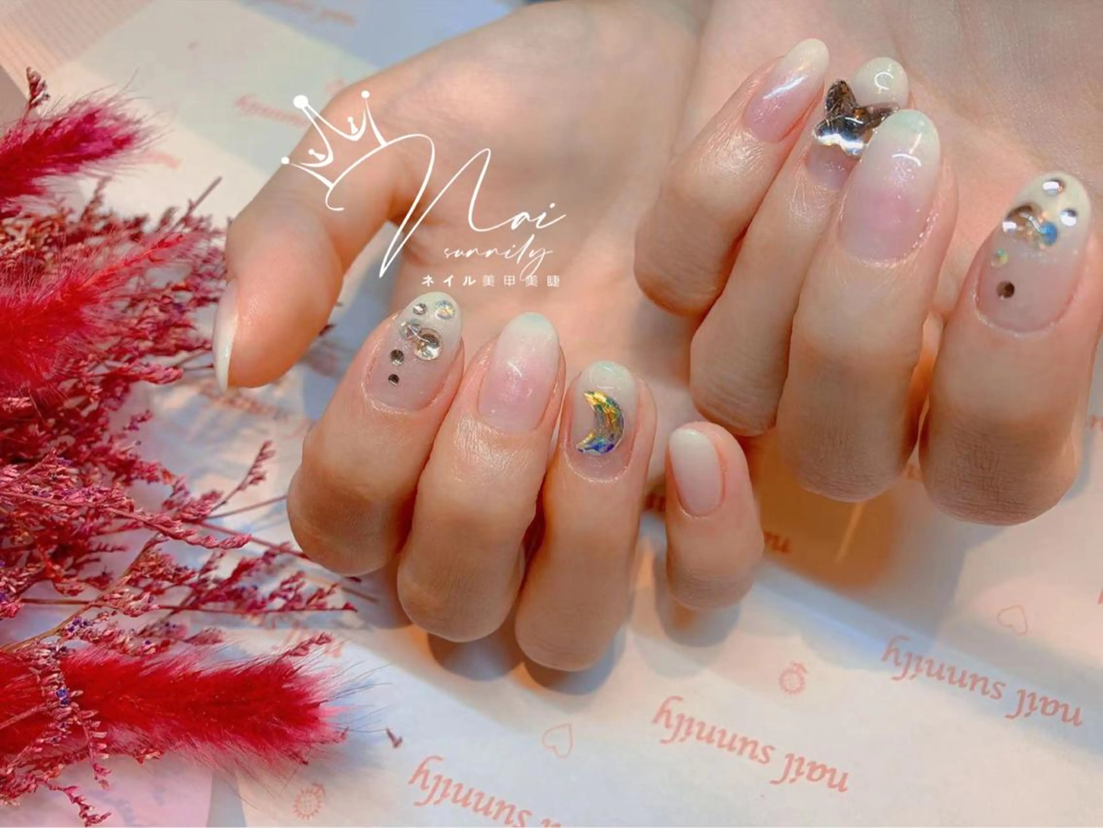 ネイル 長さだし専門店 M2　rikaのネイルデザイン