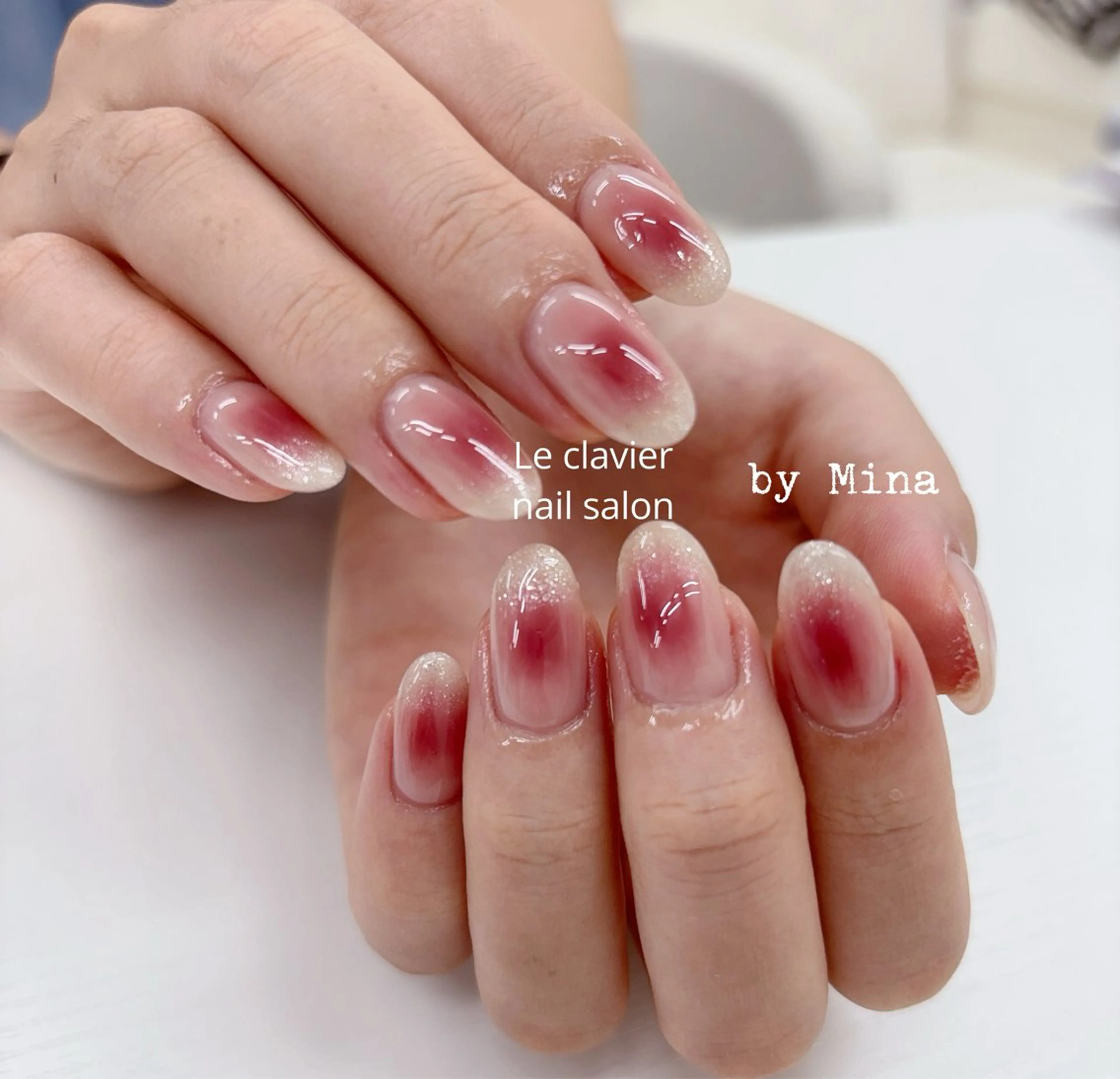 ネイル アートネイル 長さ出し ジェルネイル パラジェル スカルプネイル ハンドネイル ハンドケア Mina Nailのネイルデザイン